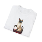 Aristocrat Cat in a Wine Glass T-Shirt
