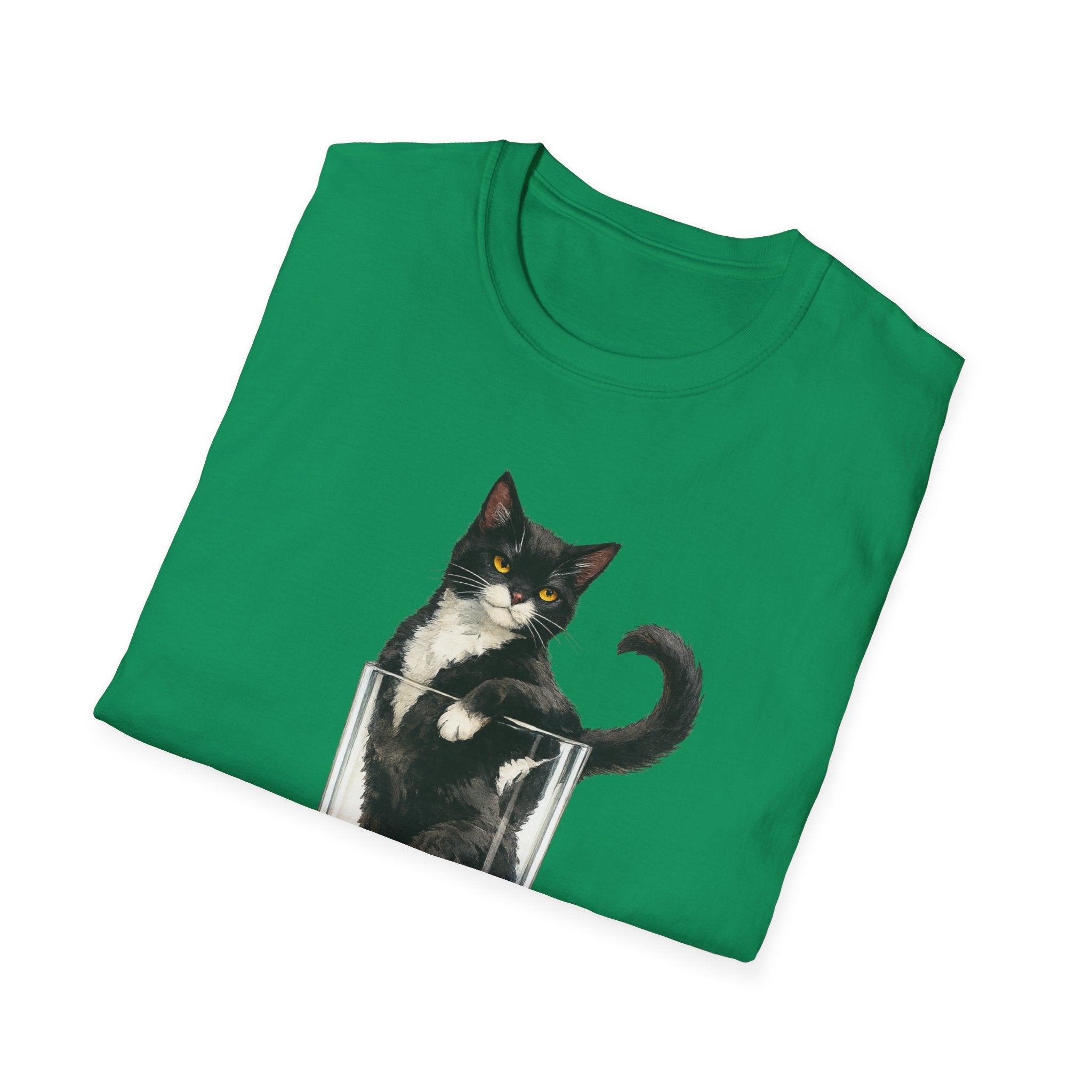 Tuxedo in a Highball T-Shirt