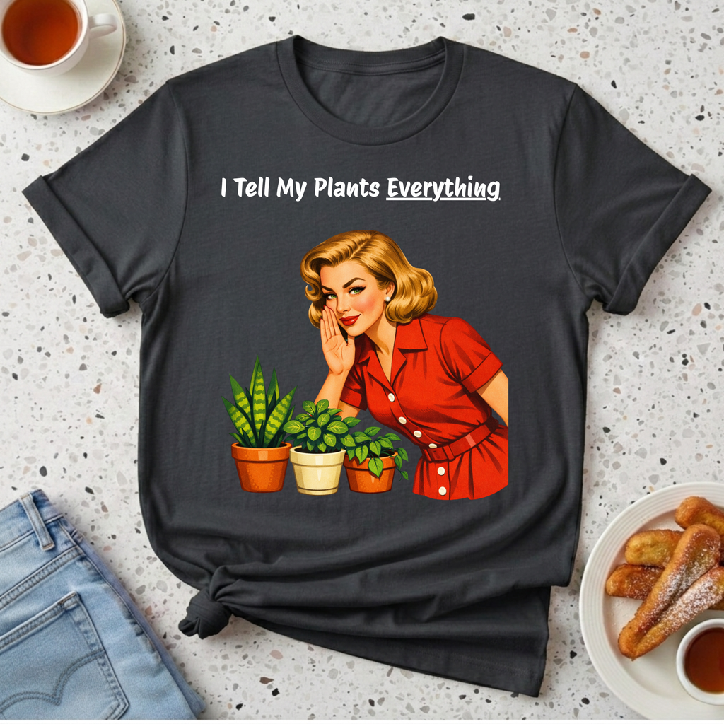 I Tell My Plants Everything T-Shirt