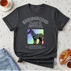 Undiagnosed - Rainbow Zebra T-Shirt