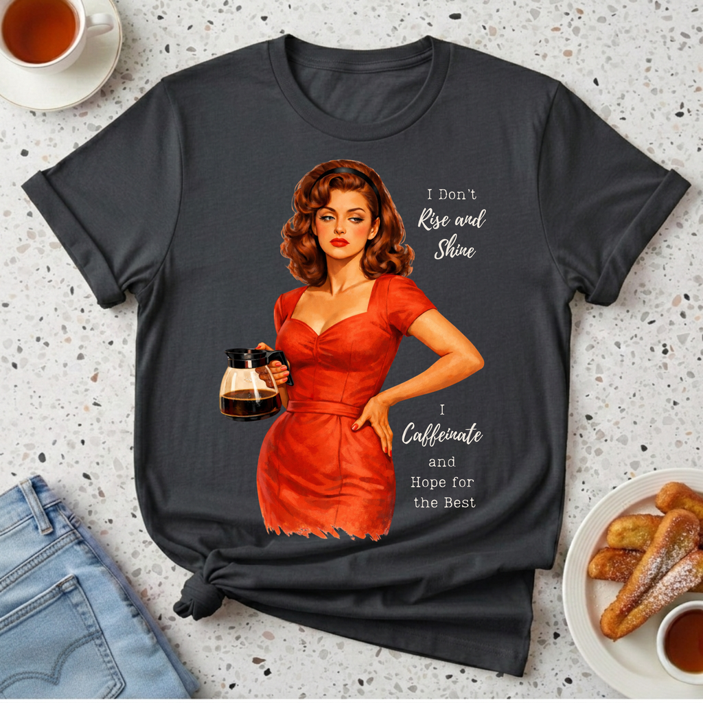 I Don't Rise and Shine T-Shirt