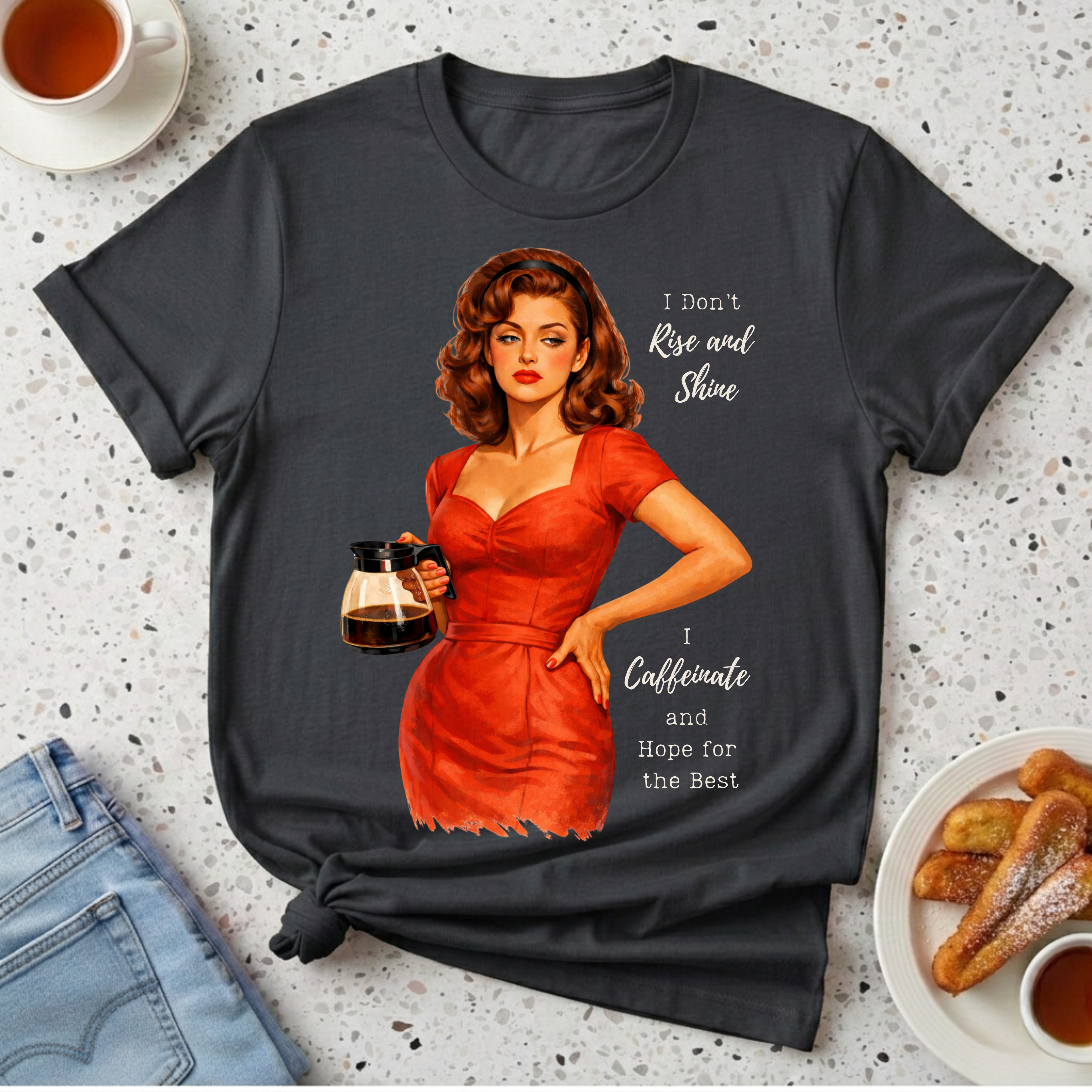 I Don't Rise and Shine T-Shirt