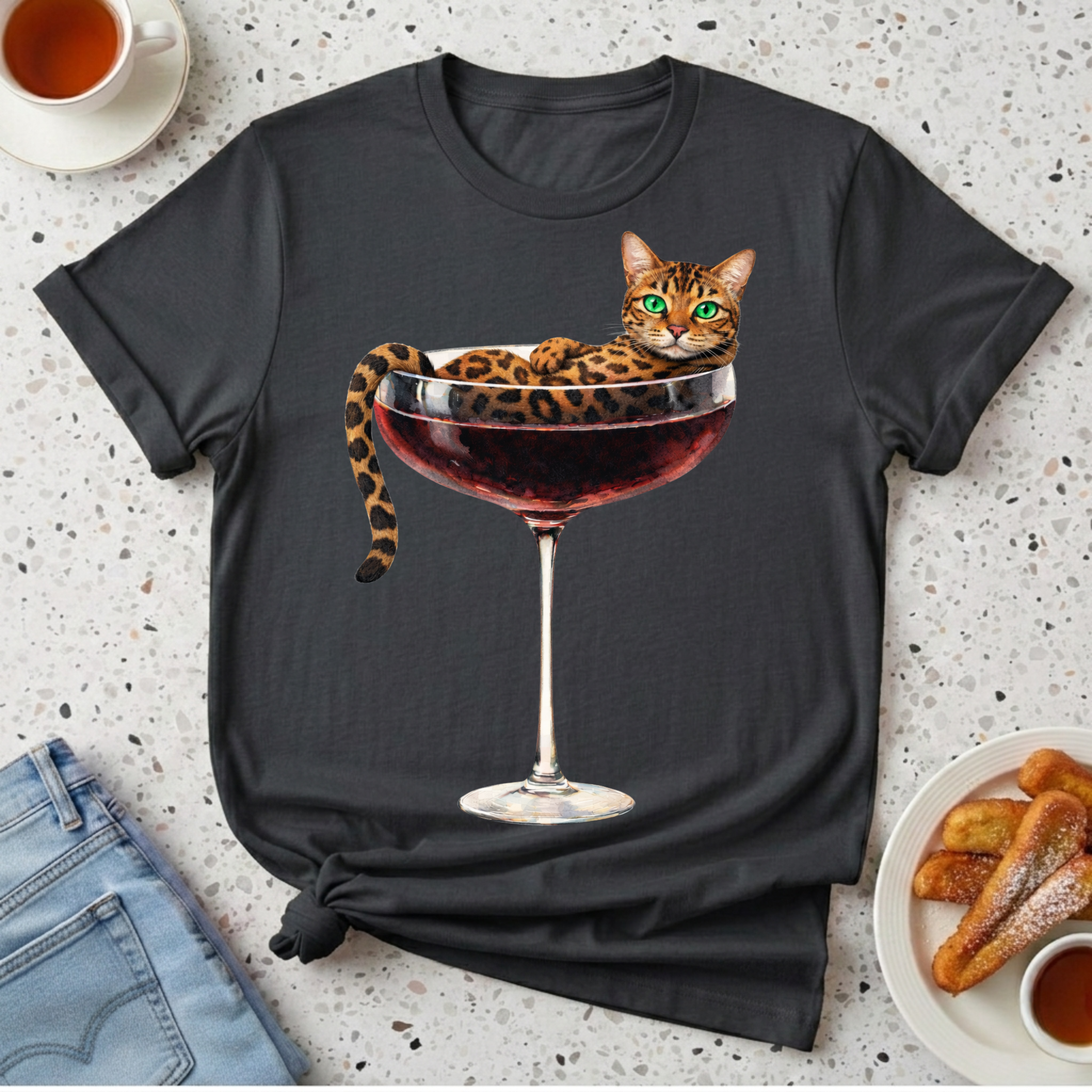 Cat in a Coupe T-Shirt