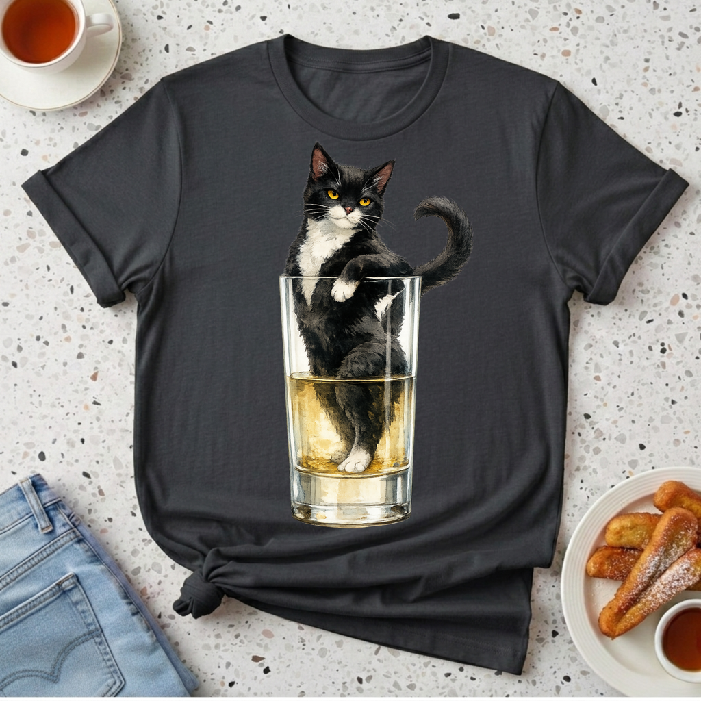 Tuxedo in a Highball T-Shirt