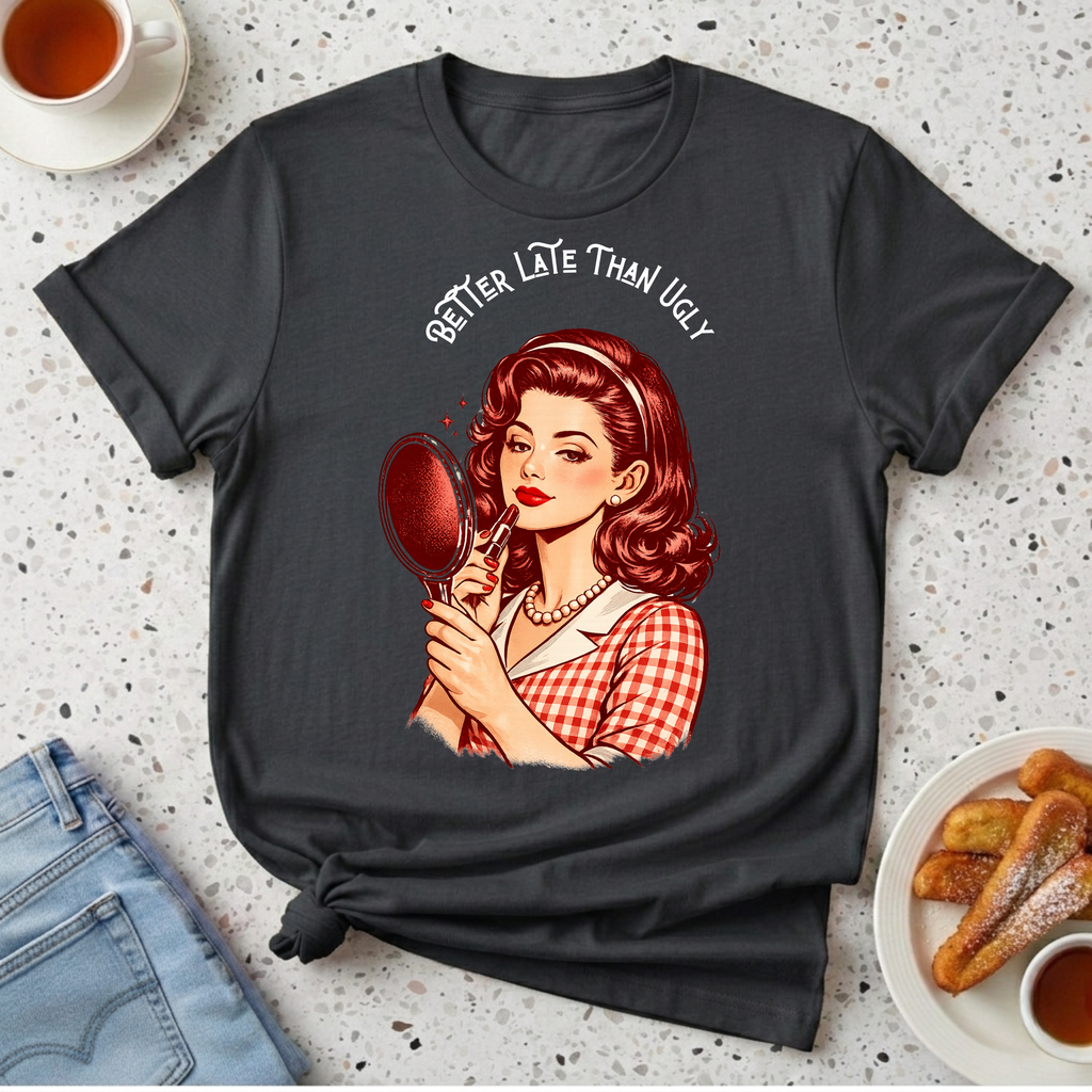 Better Late Than Ugly T-Shirt