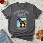 Undiagnosed - Rainbow Zebra T-Shirt