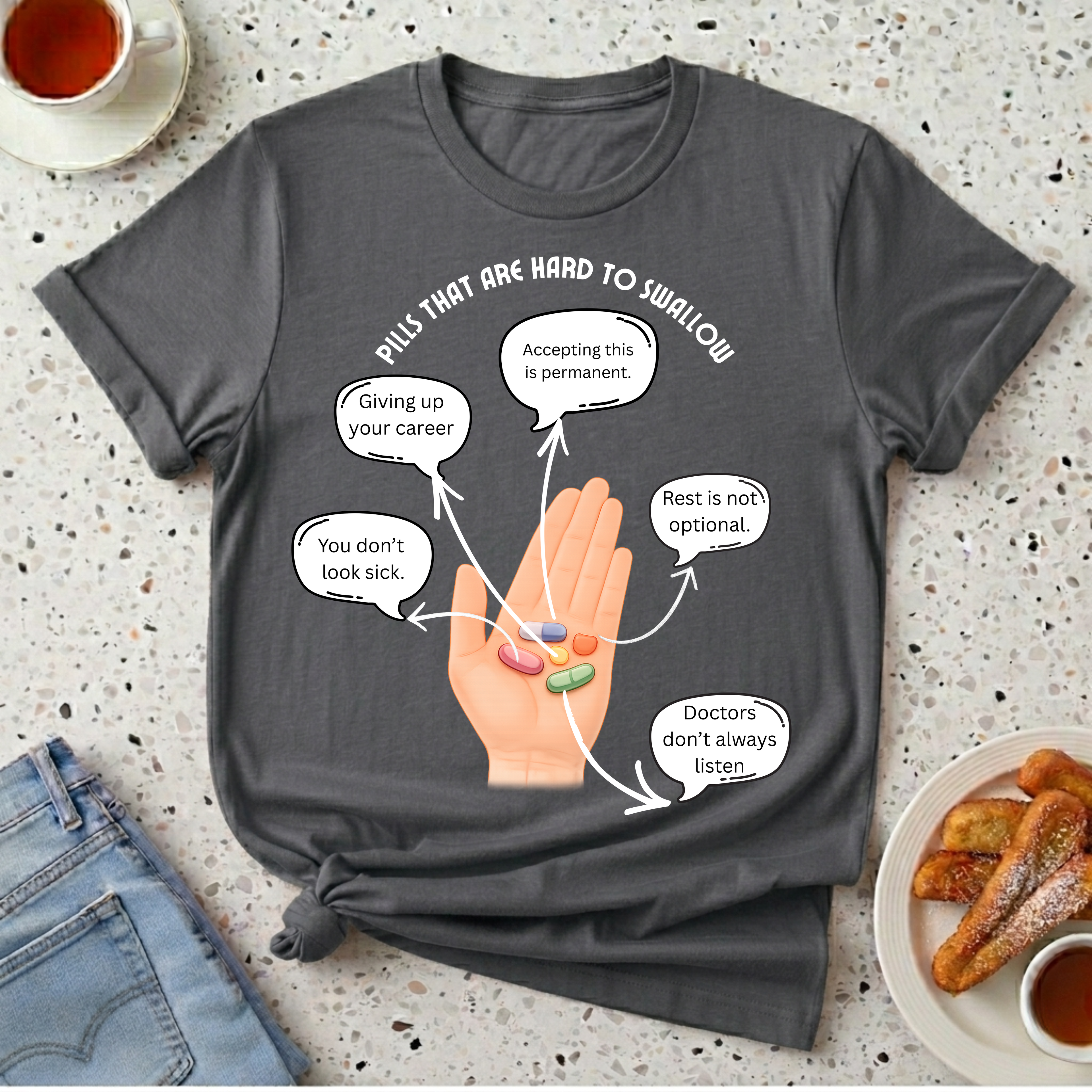 Pills That Are Hard To Swallow T-Shirt