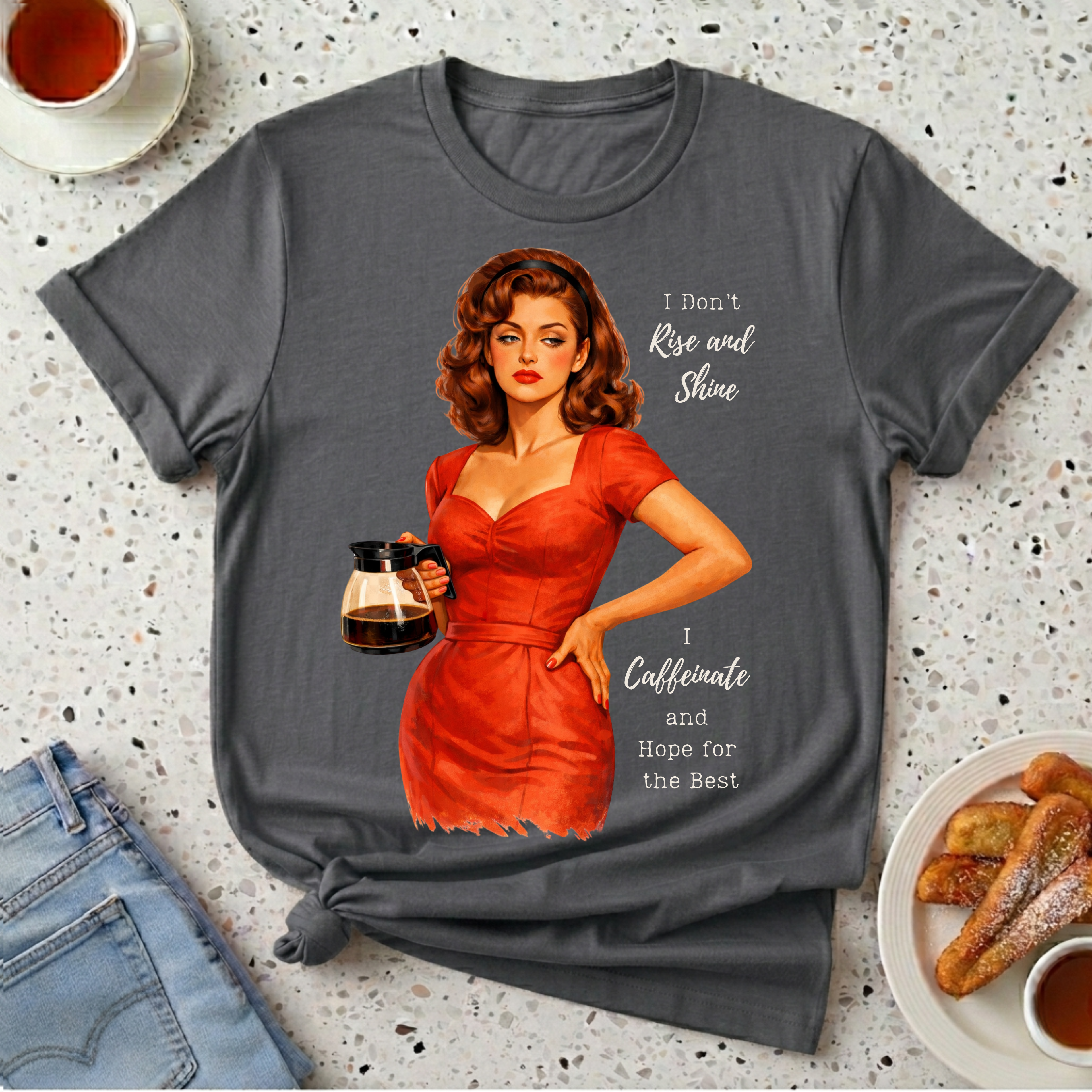I Don't Rise and Shine T-Shirt