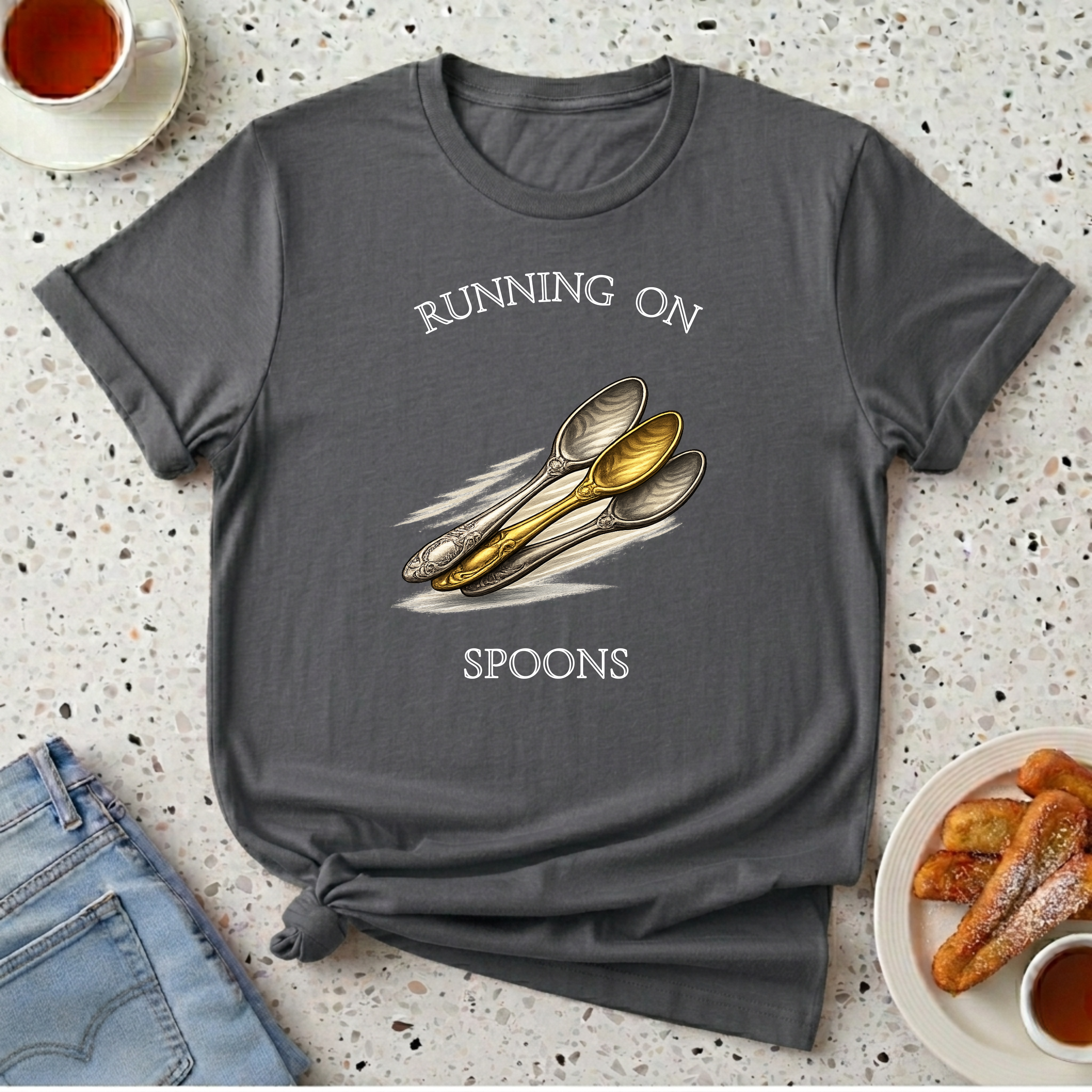 Running On Spoons T-Shirt