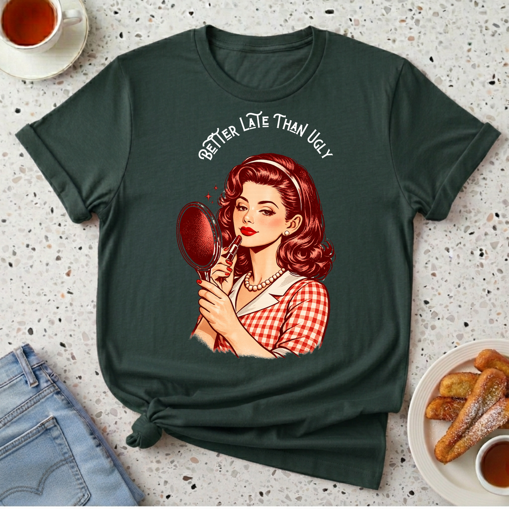 Better Late Than Ugly T-Shirt