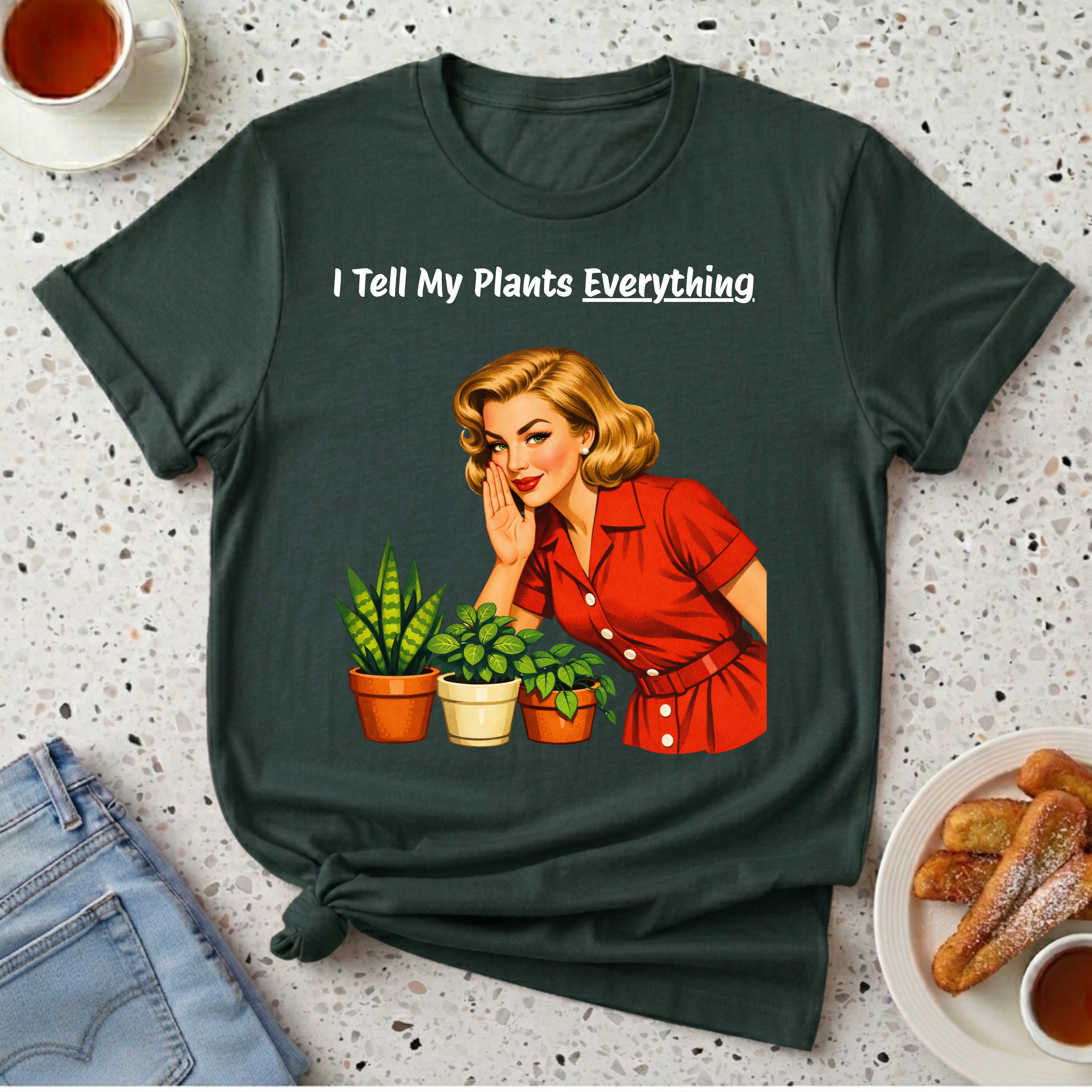 I Tell My Plants Everything T-Shirt