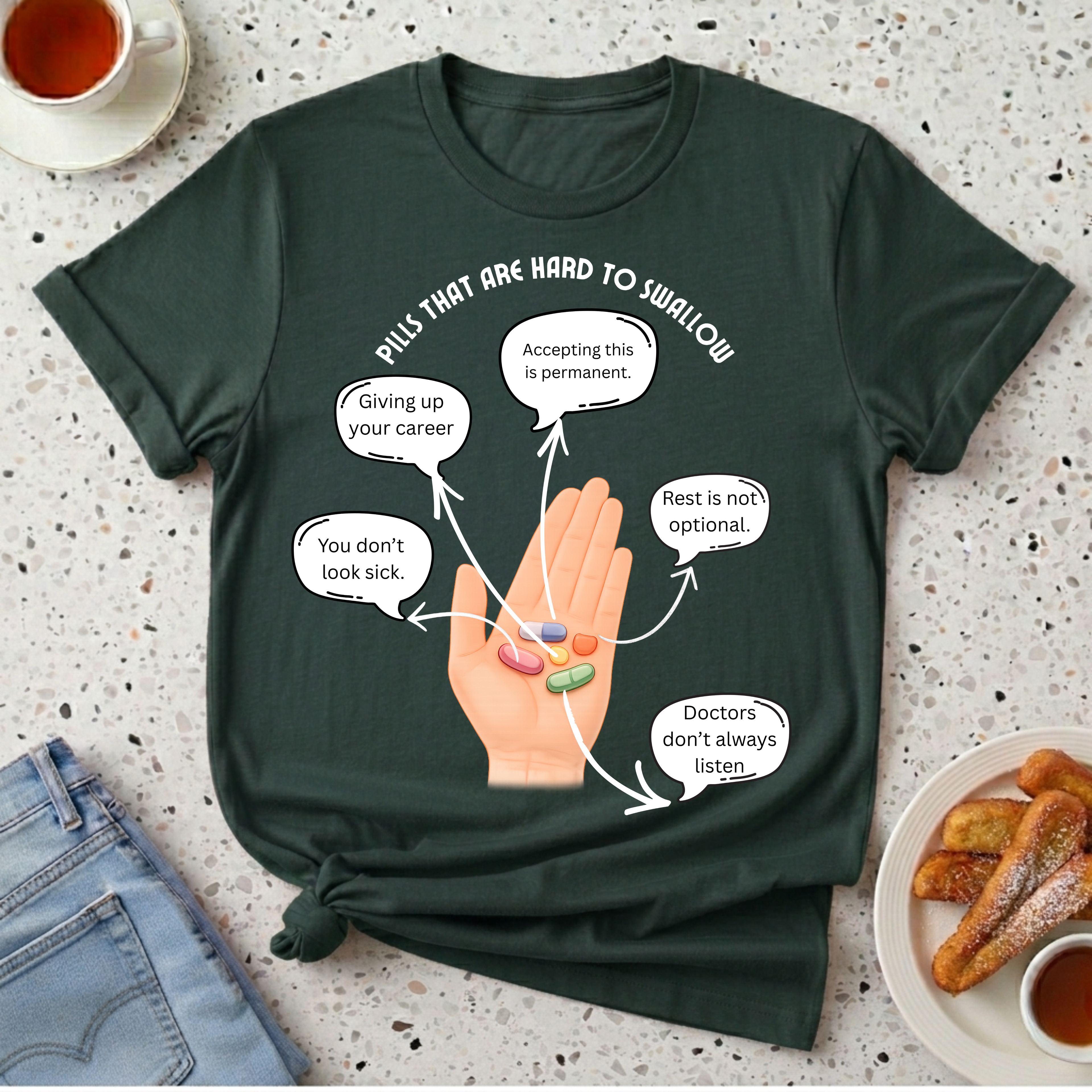 Pills That Are Hard To Swallow T-Shirt