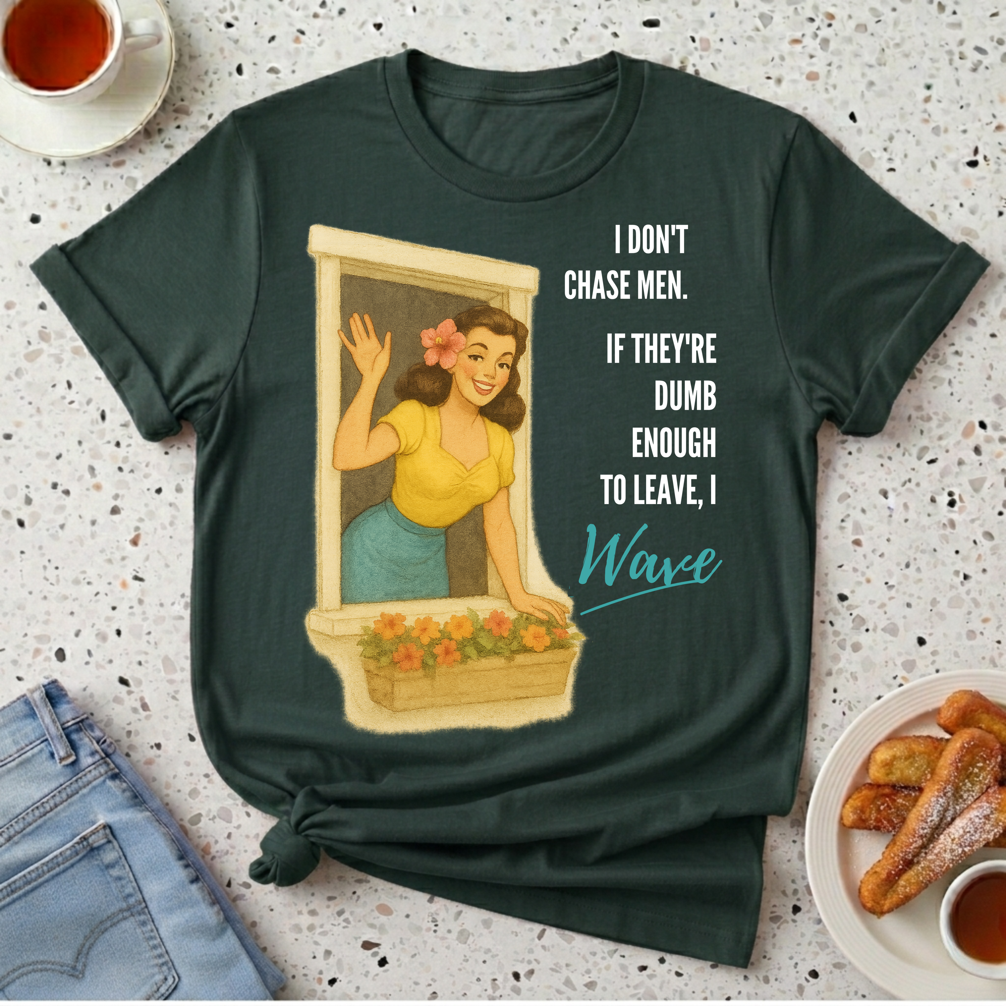 I Don't Chase Men T-Shirt