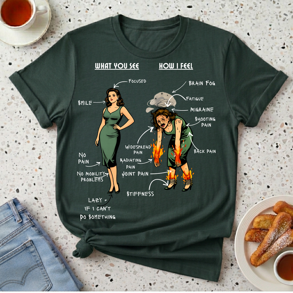 What You See vs How I Feel T-Shirt