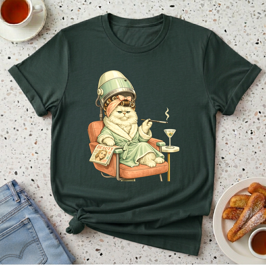 Cat at the Salon T-Shirt
