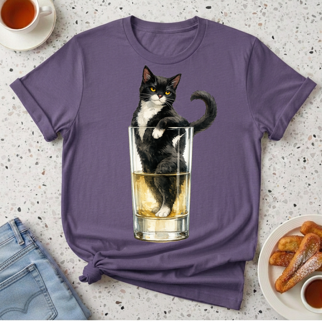Tuxedo in a Highball T-Shirt