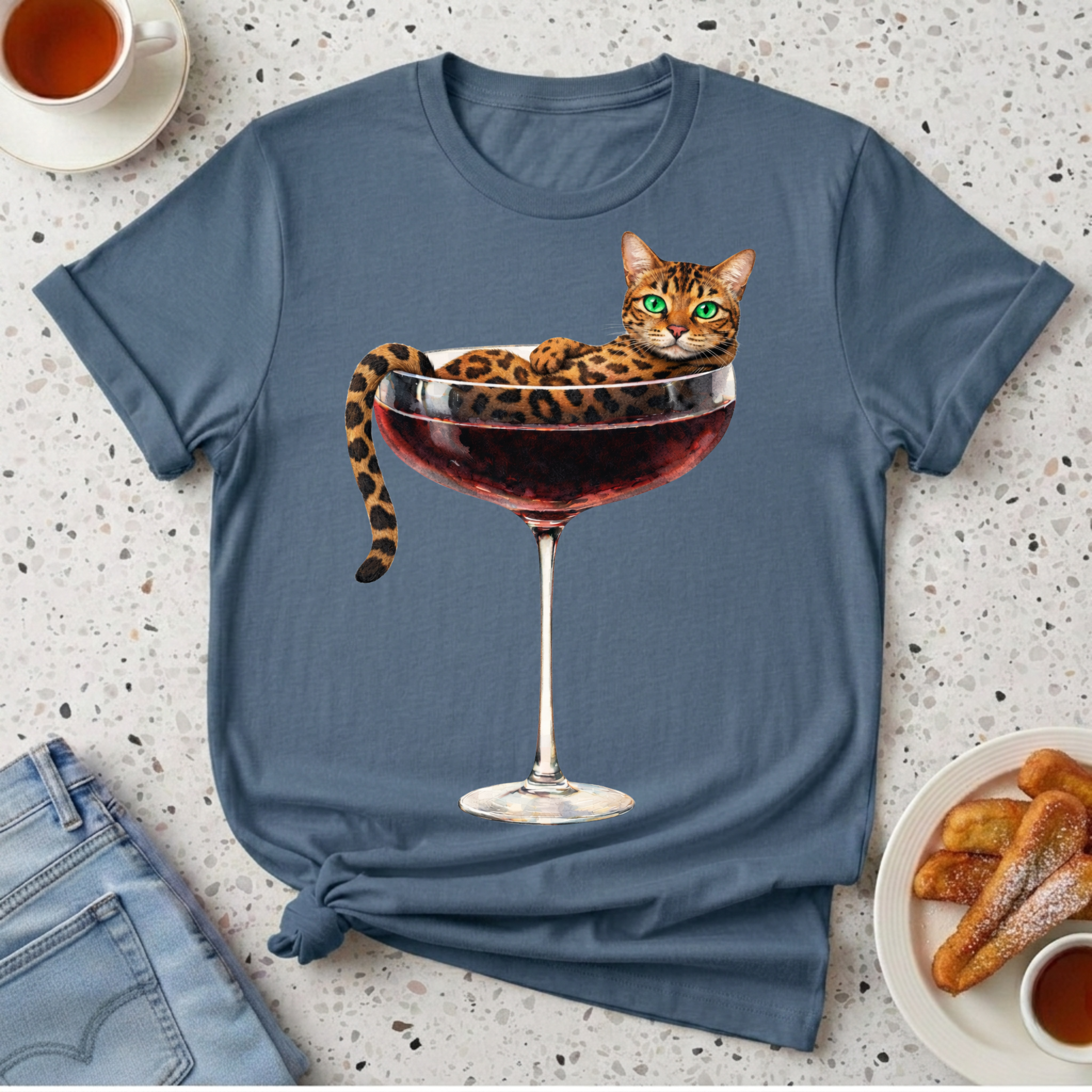 Cat in a Coupe T-Shirt
