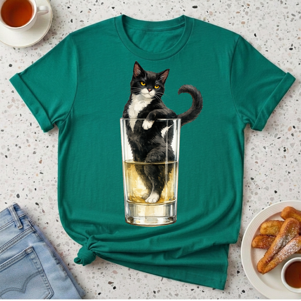 Tuxedo in a Highball T-Shirt