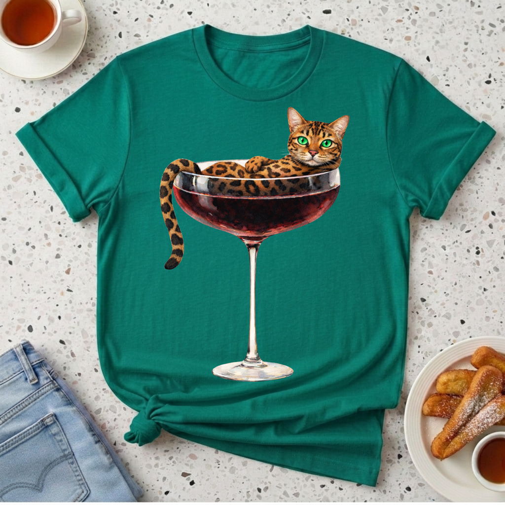 Cat in a Coupe T-Shirt