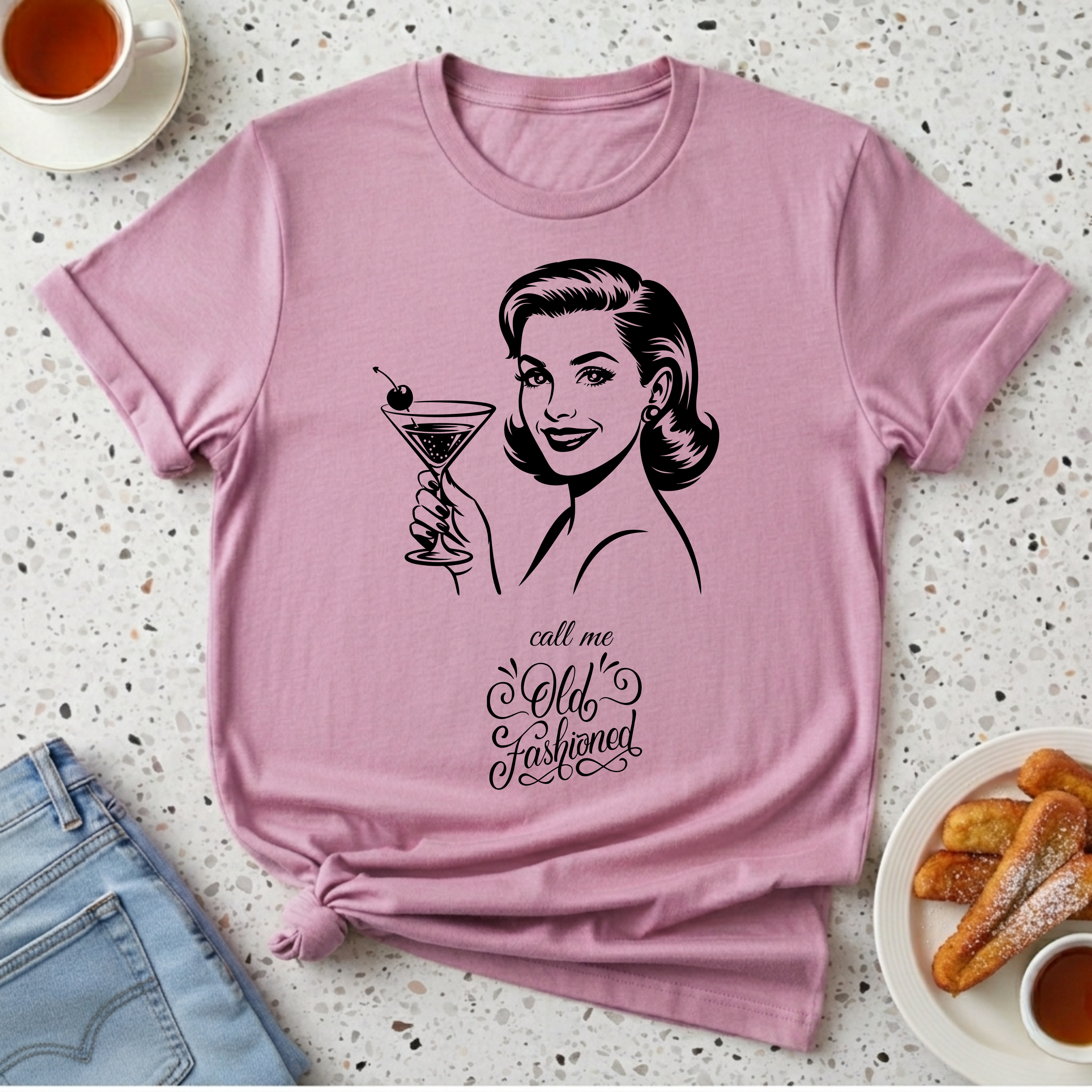 Call Me Old Fashioned Woman T-Shirt