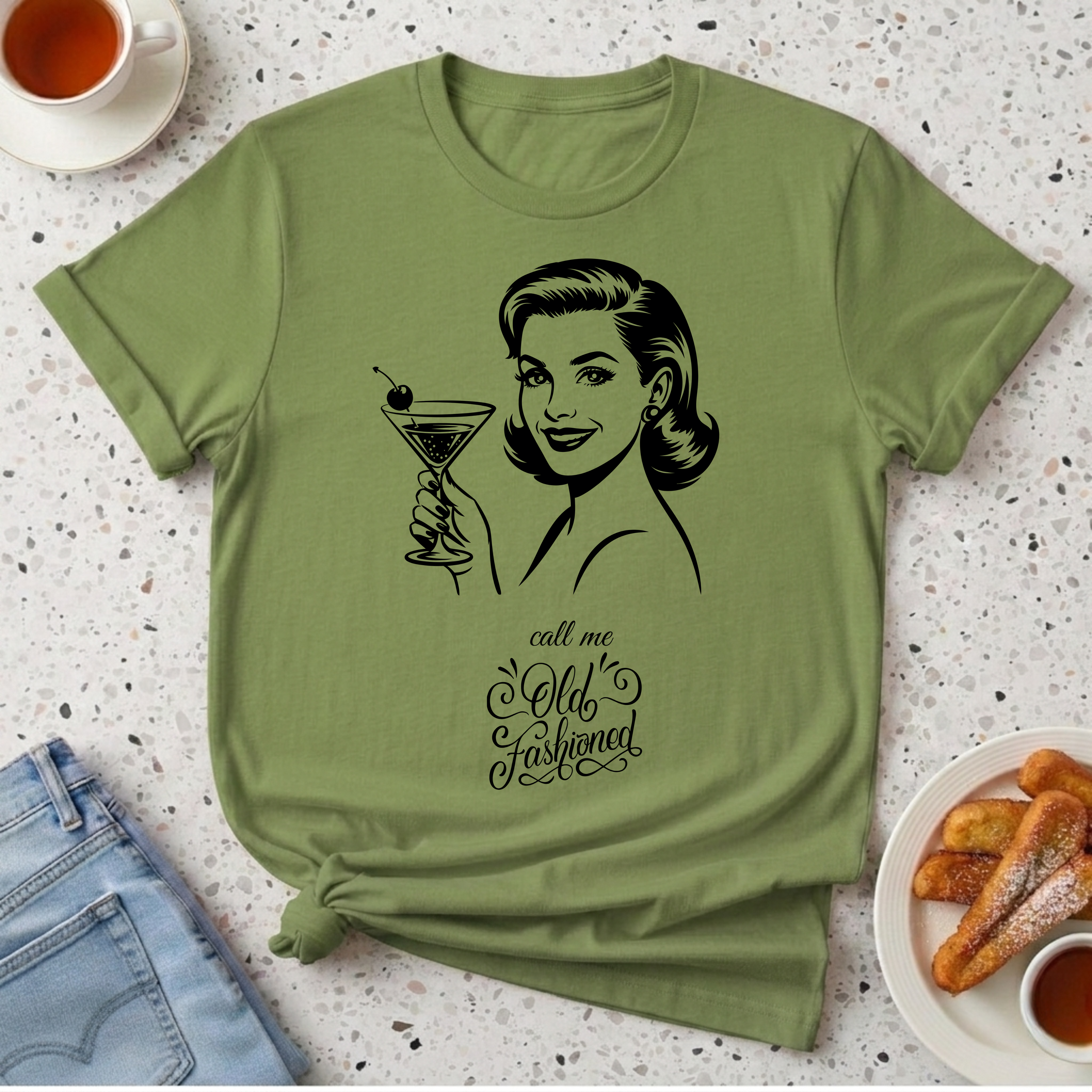 Call Me Old Fashioned Woman T-Shirt