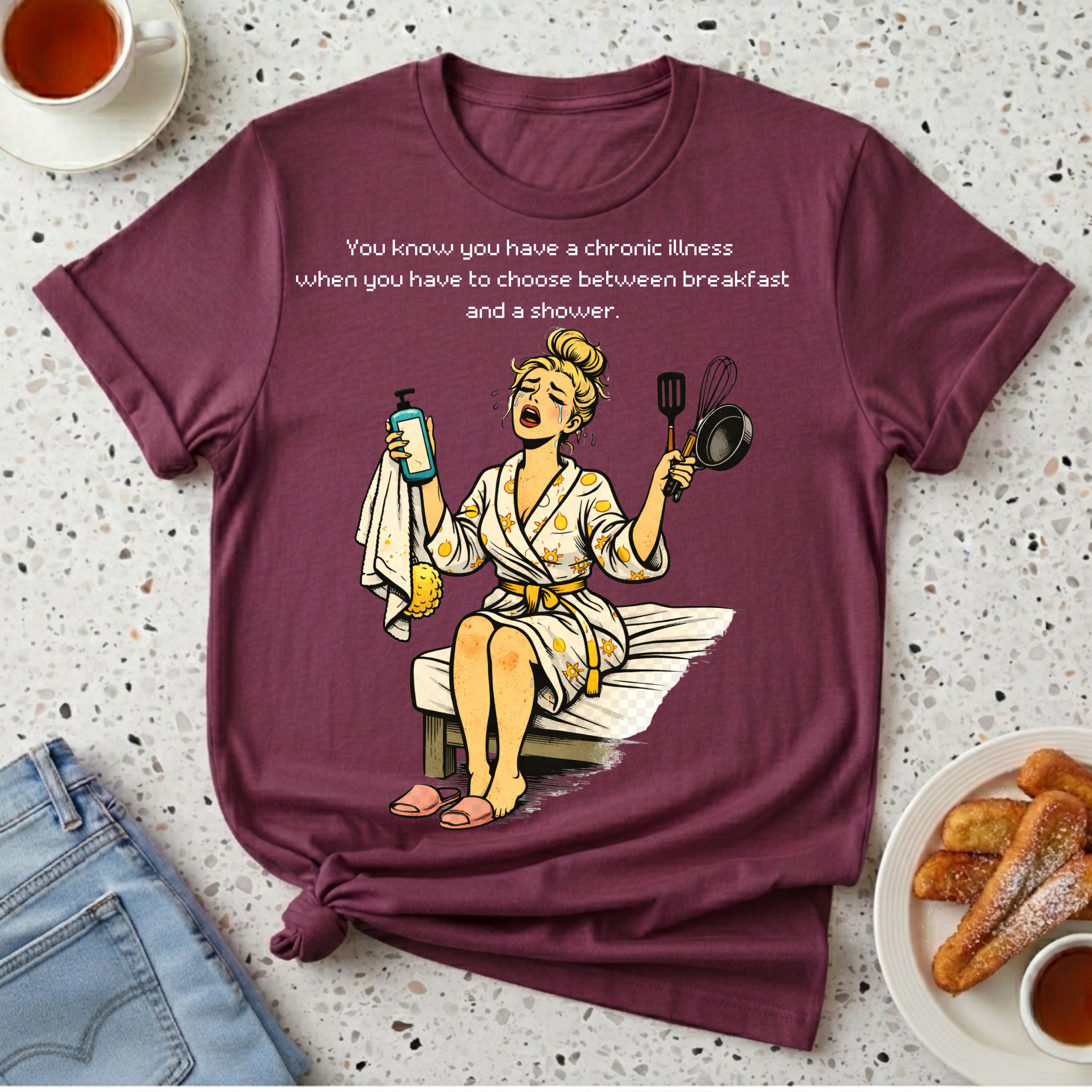 Breakfast Or Shower T-Shirt