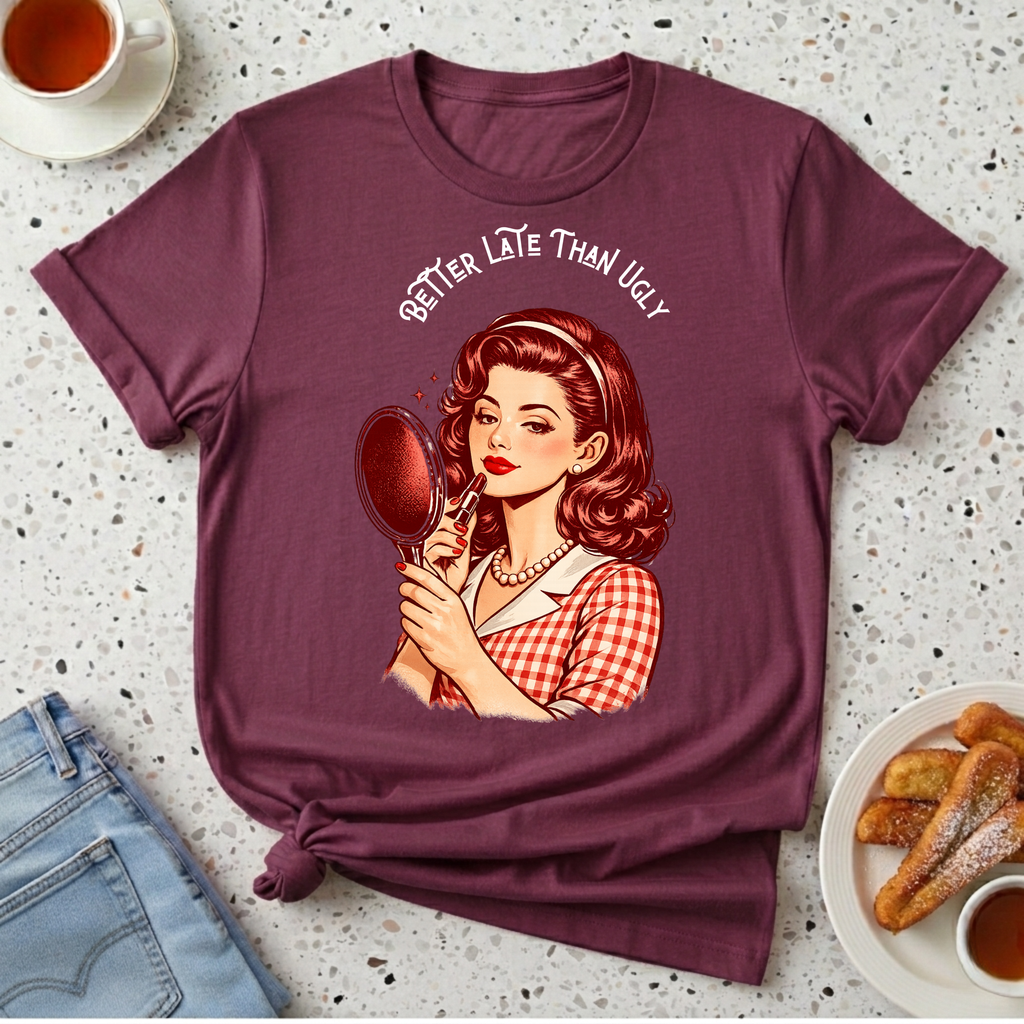 Better Late Than Ugly T-Shirt