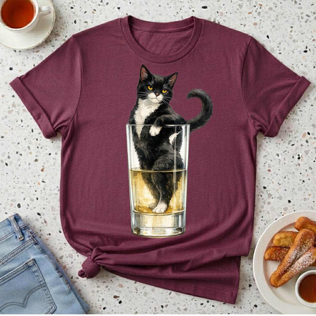 Tuxedo in a Highball T-Shirt