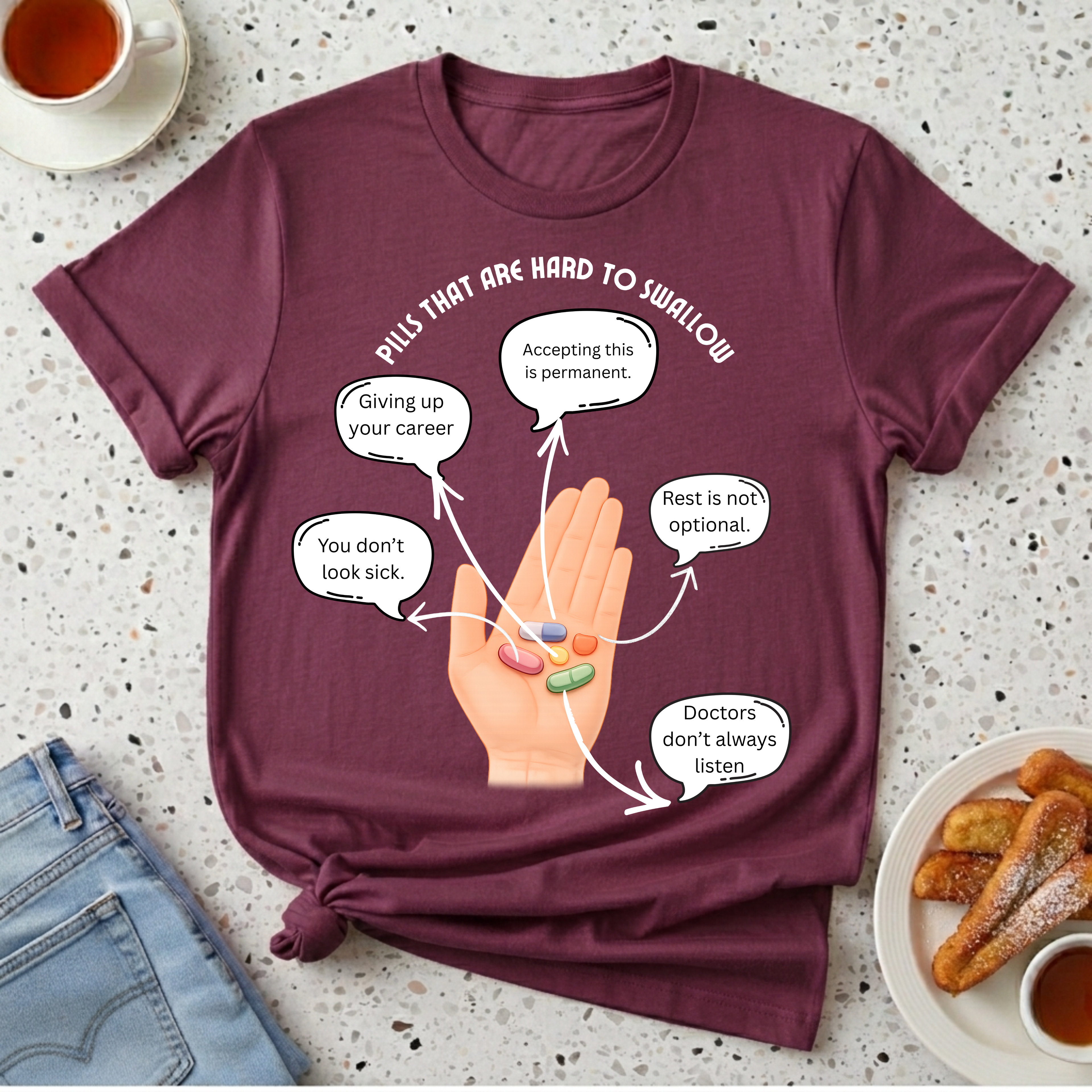 Pills That Are Hard To Swallow T-Shirt