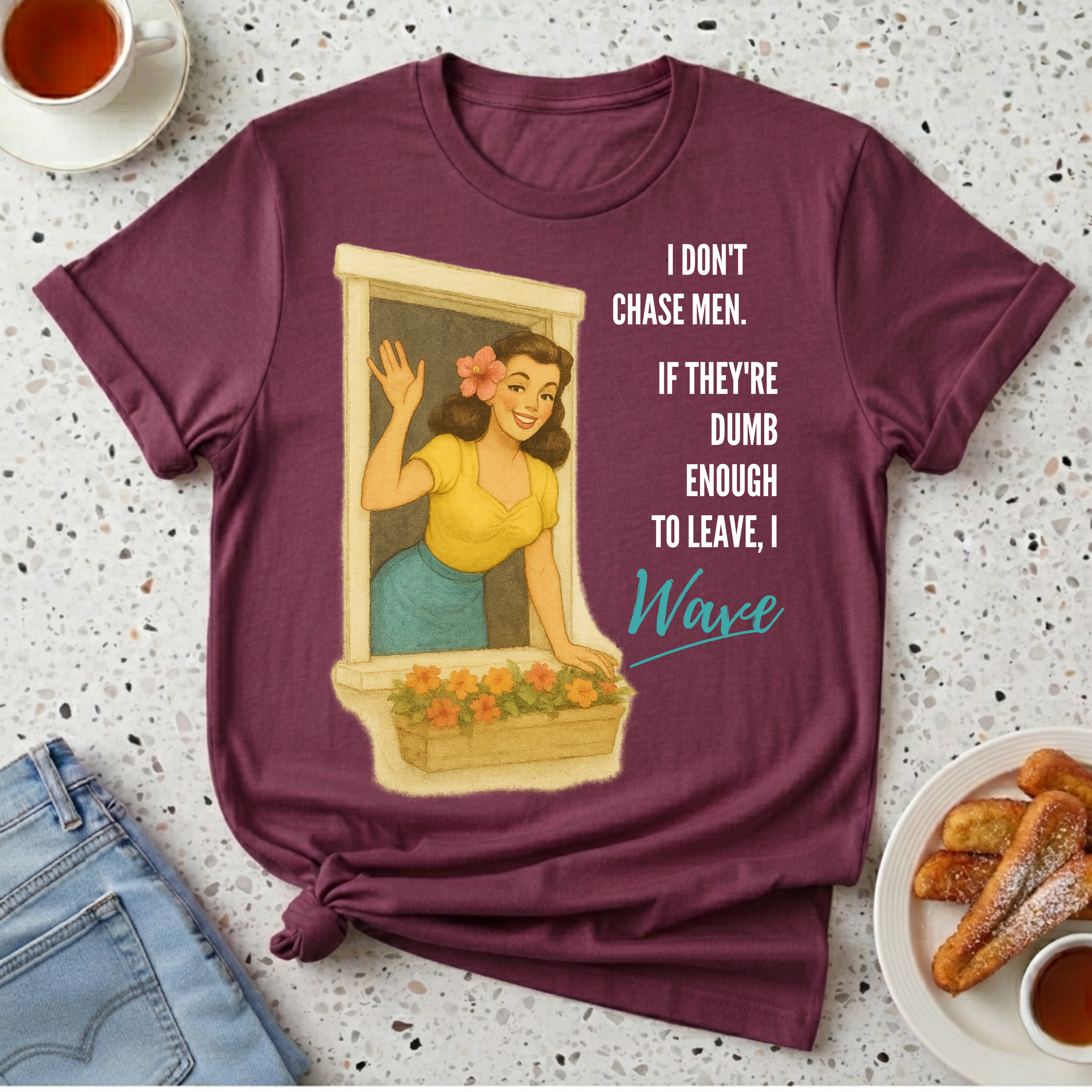 I Don't Chase Men T-Shirt