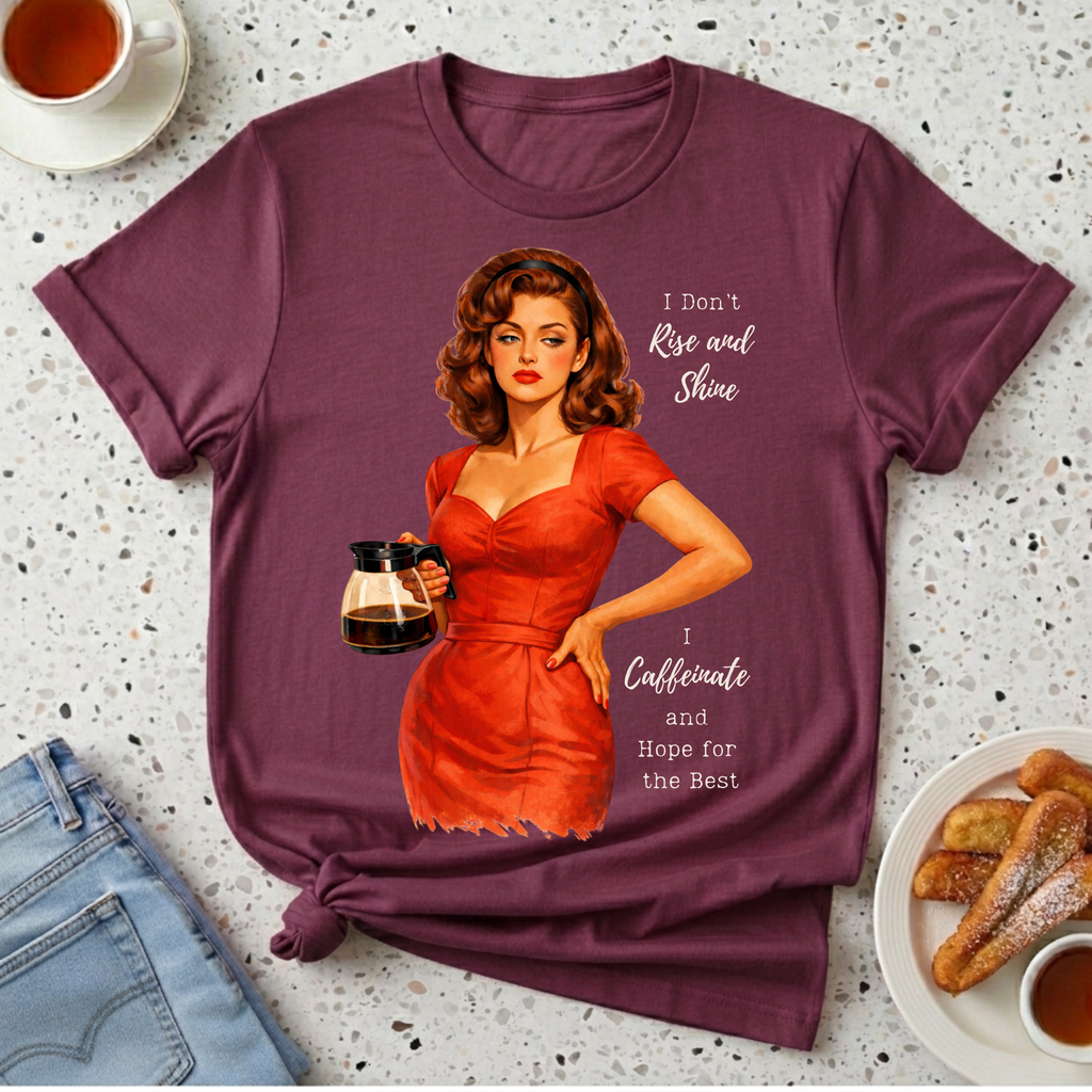 I Don't Rise and Shine T-Shirt
