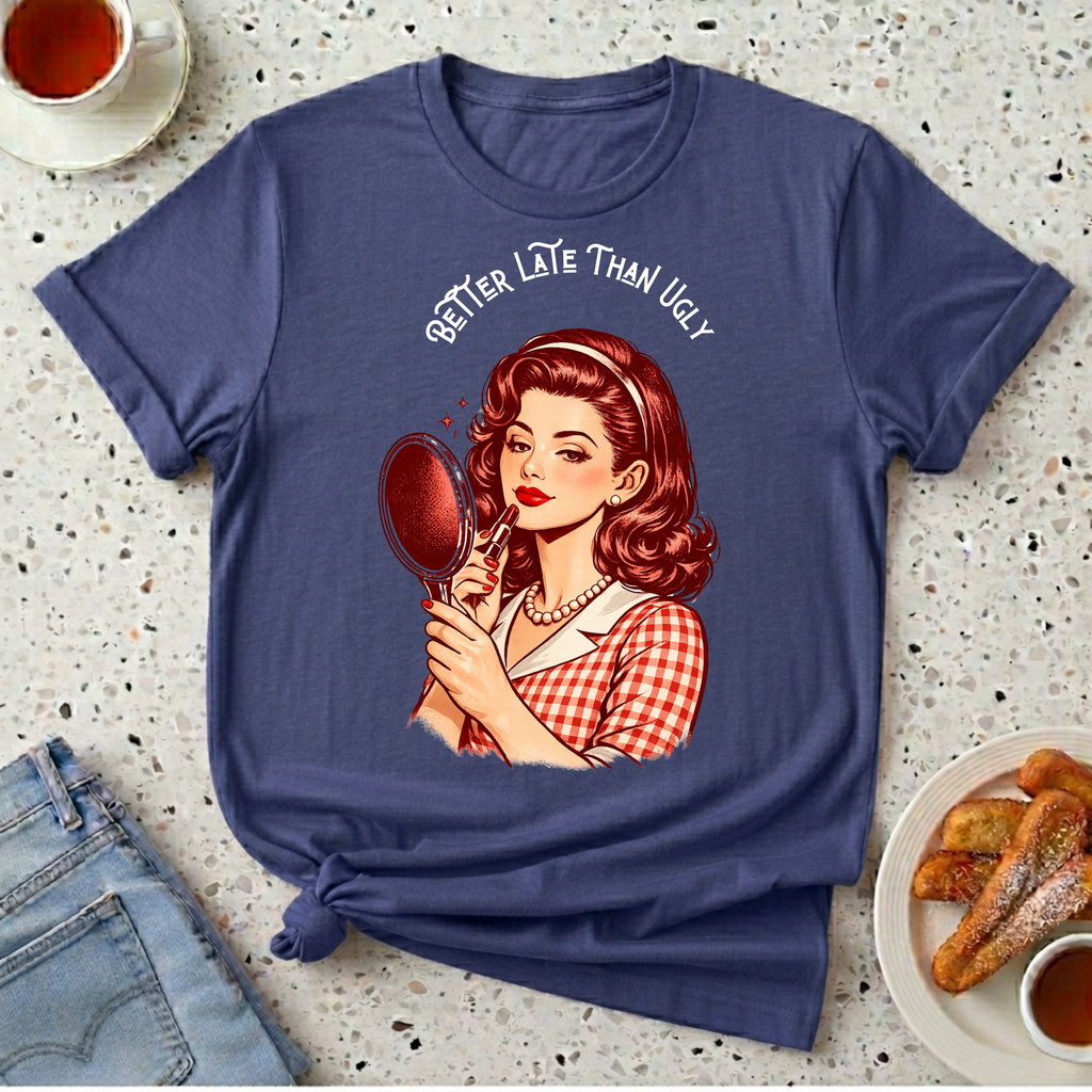 Better Late Than Ugly T-Shirt