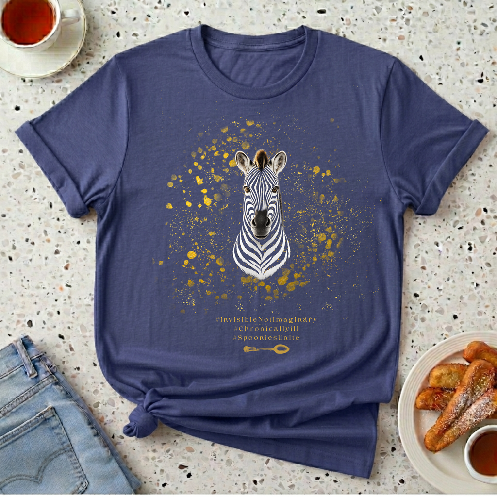 Zebra Spoonie T-Shirt