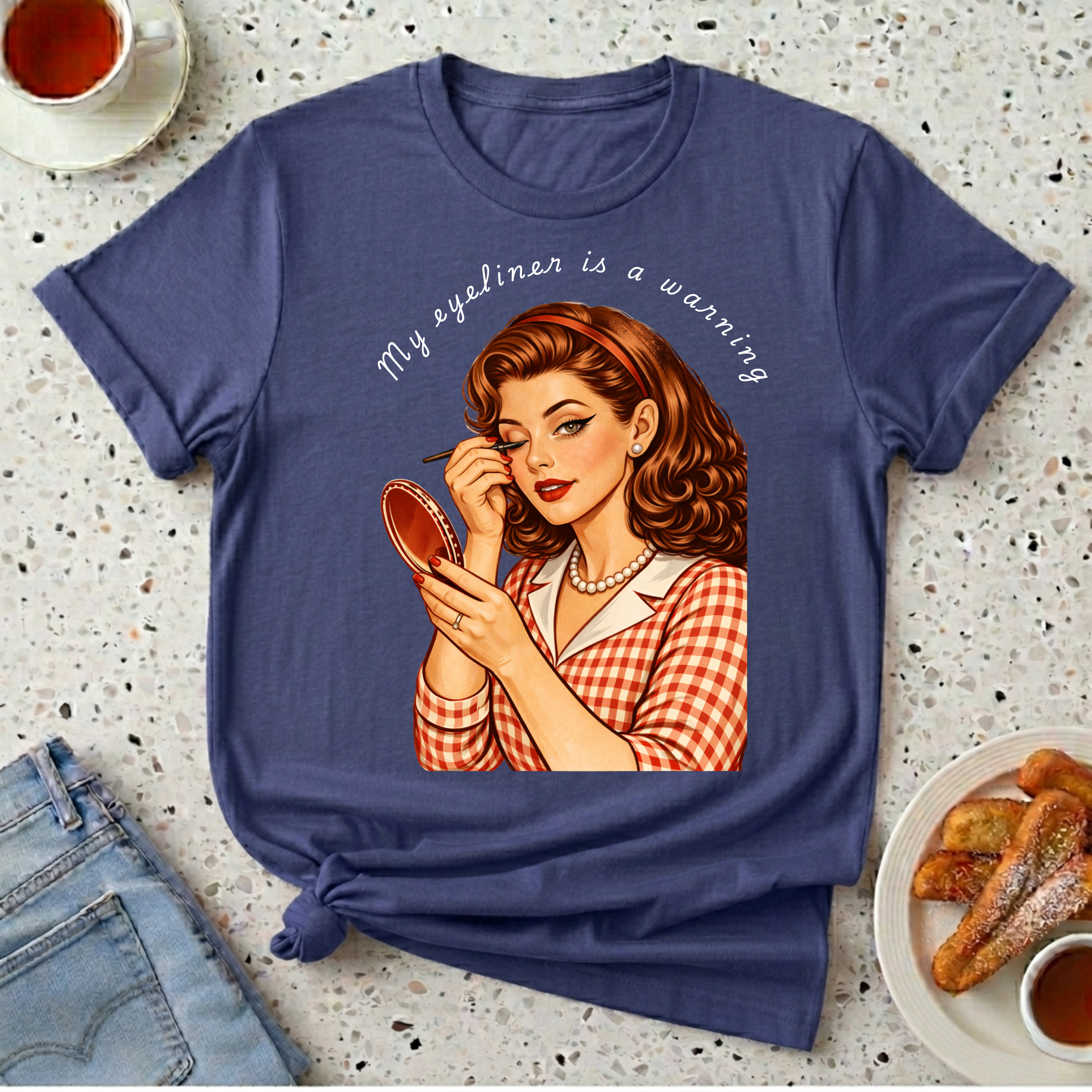 My eyeliner is a warning T-Shirt