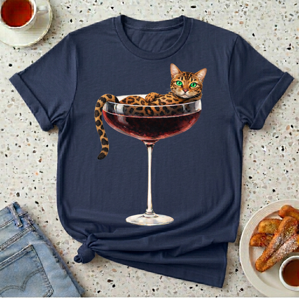 Cat in a Coupe T-Shirt