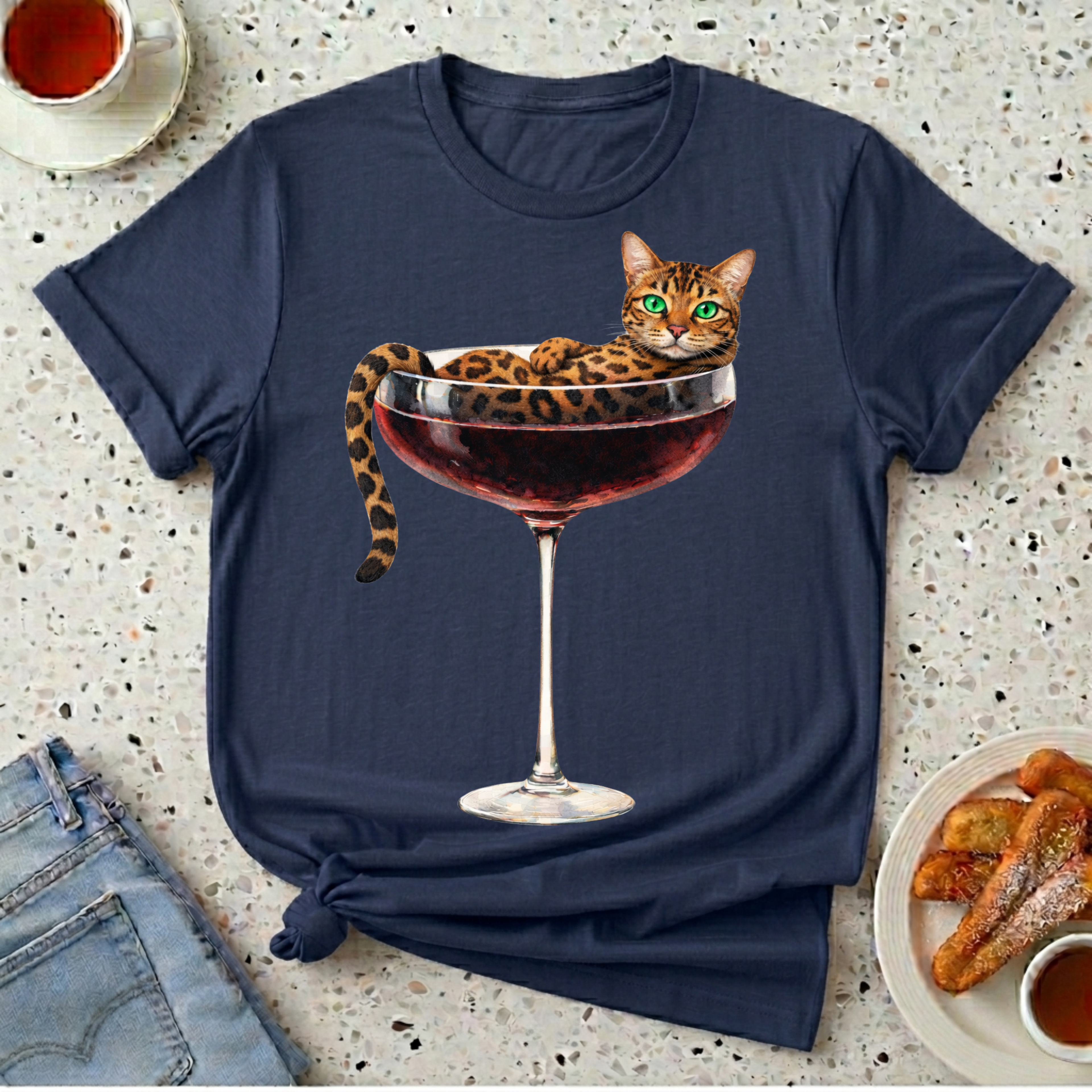 Cat in a Coupe T-Shirt