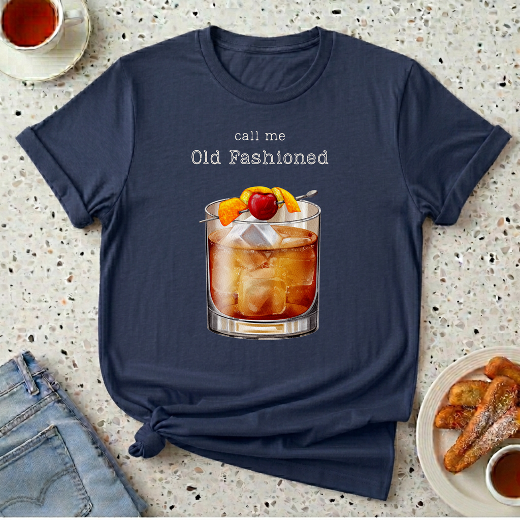 Old Fashioned Cocktail T-Shirt