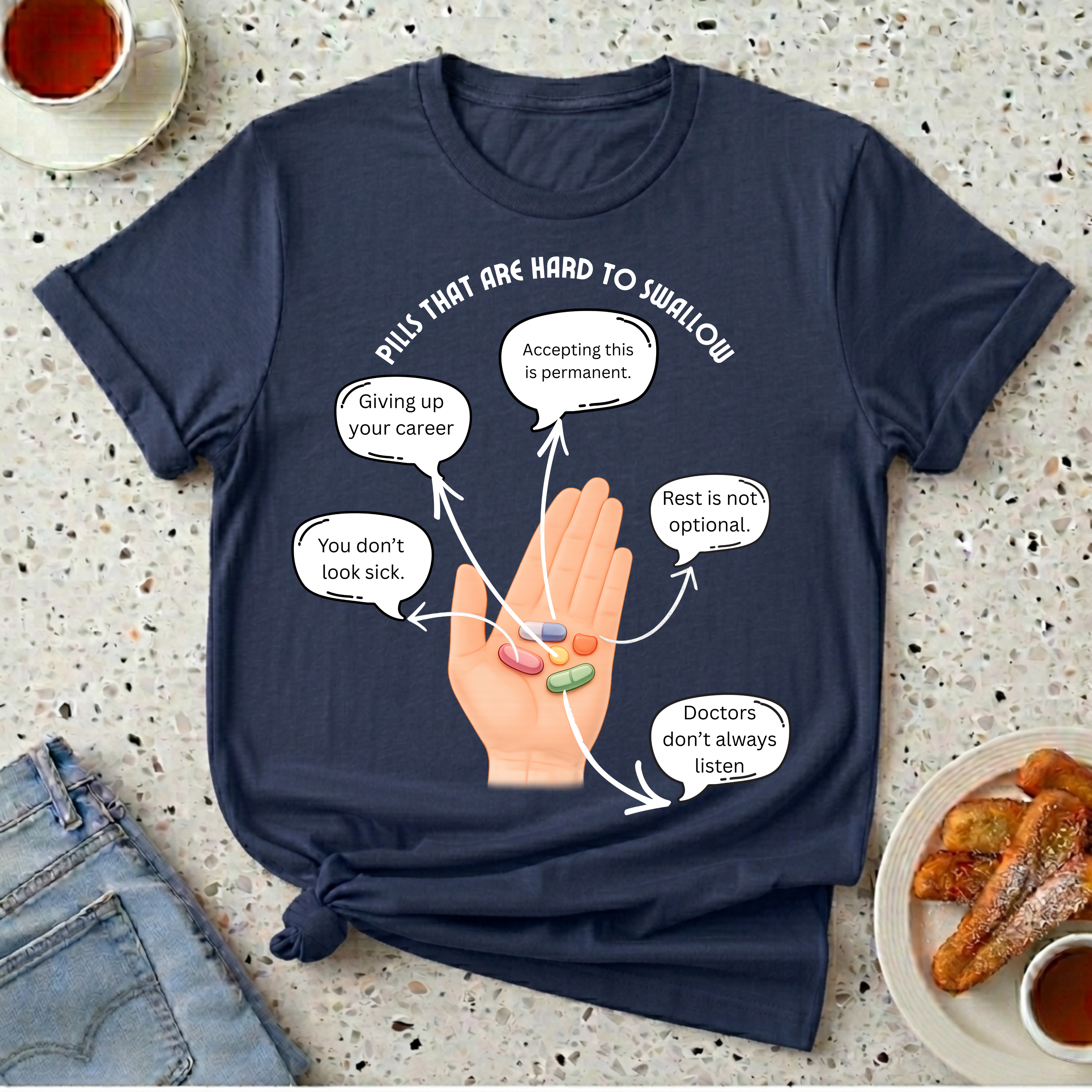 Pills That Are Hard To Swallow T-Shirt