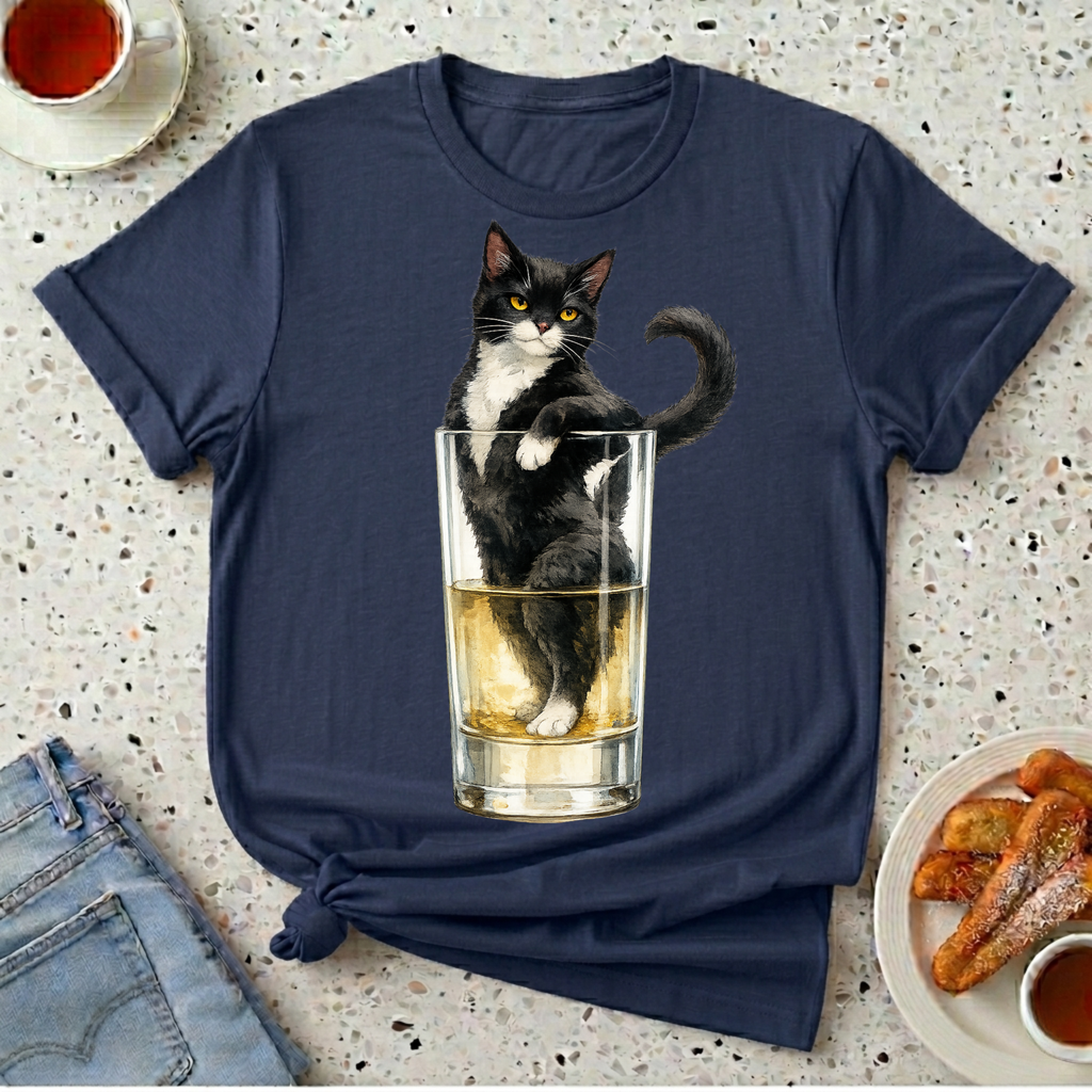 Tuxedo in a Highball T-Shirt