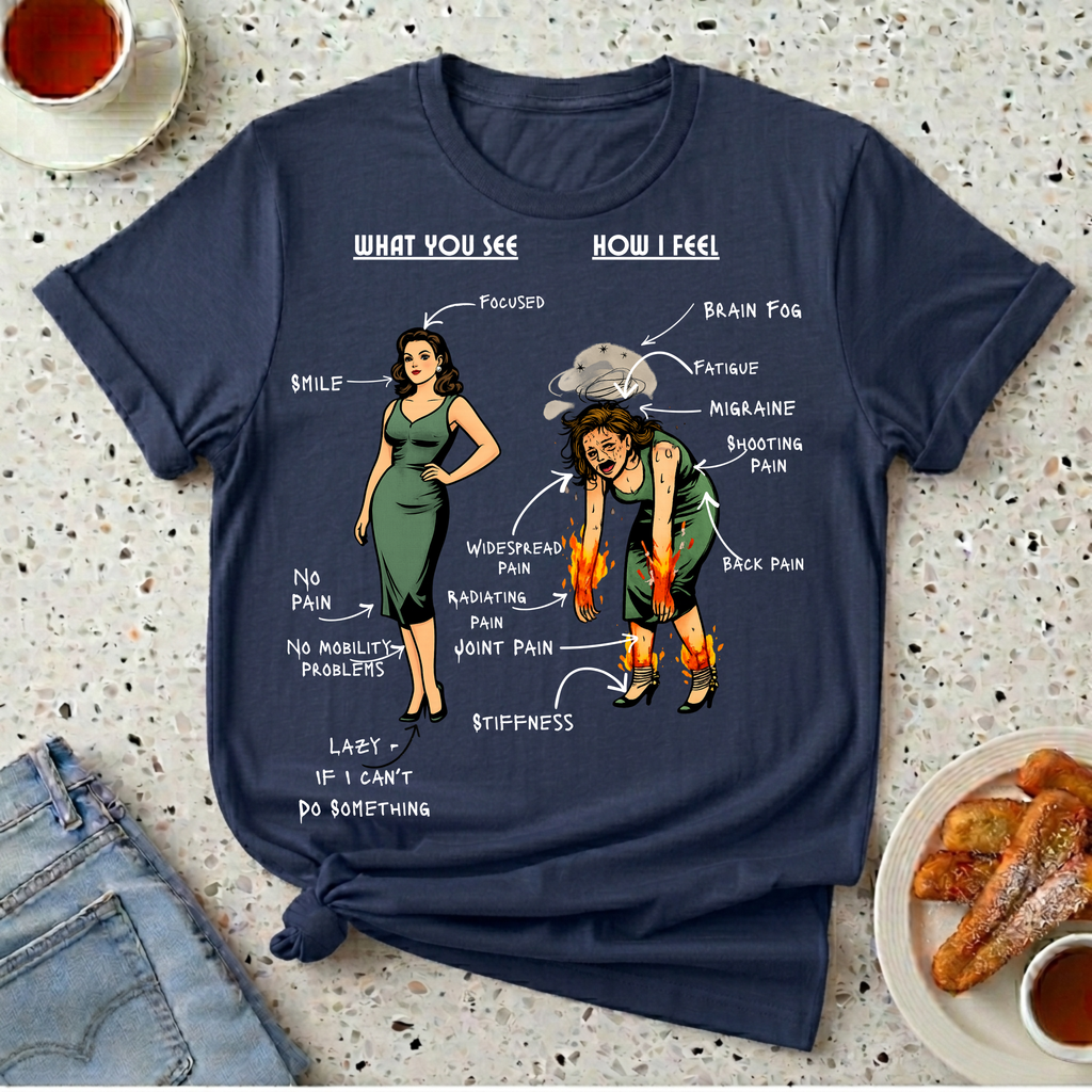 What You See vs How I Feel T-Shirt