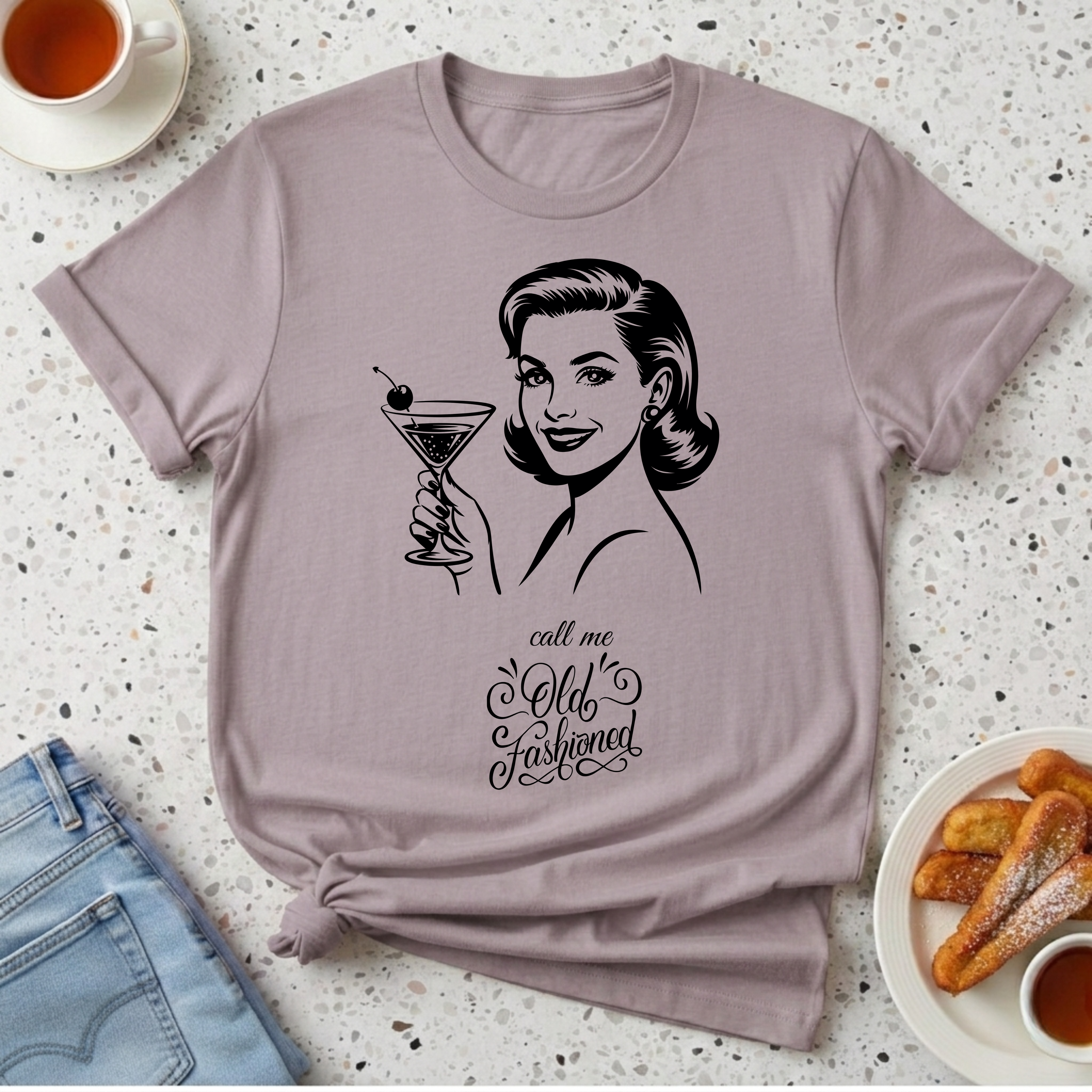 Call Me Old Fashioned Woman T-Shirt