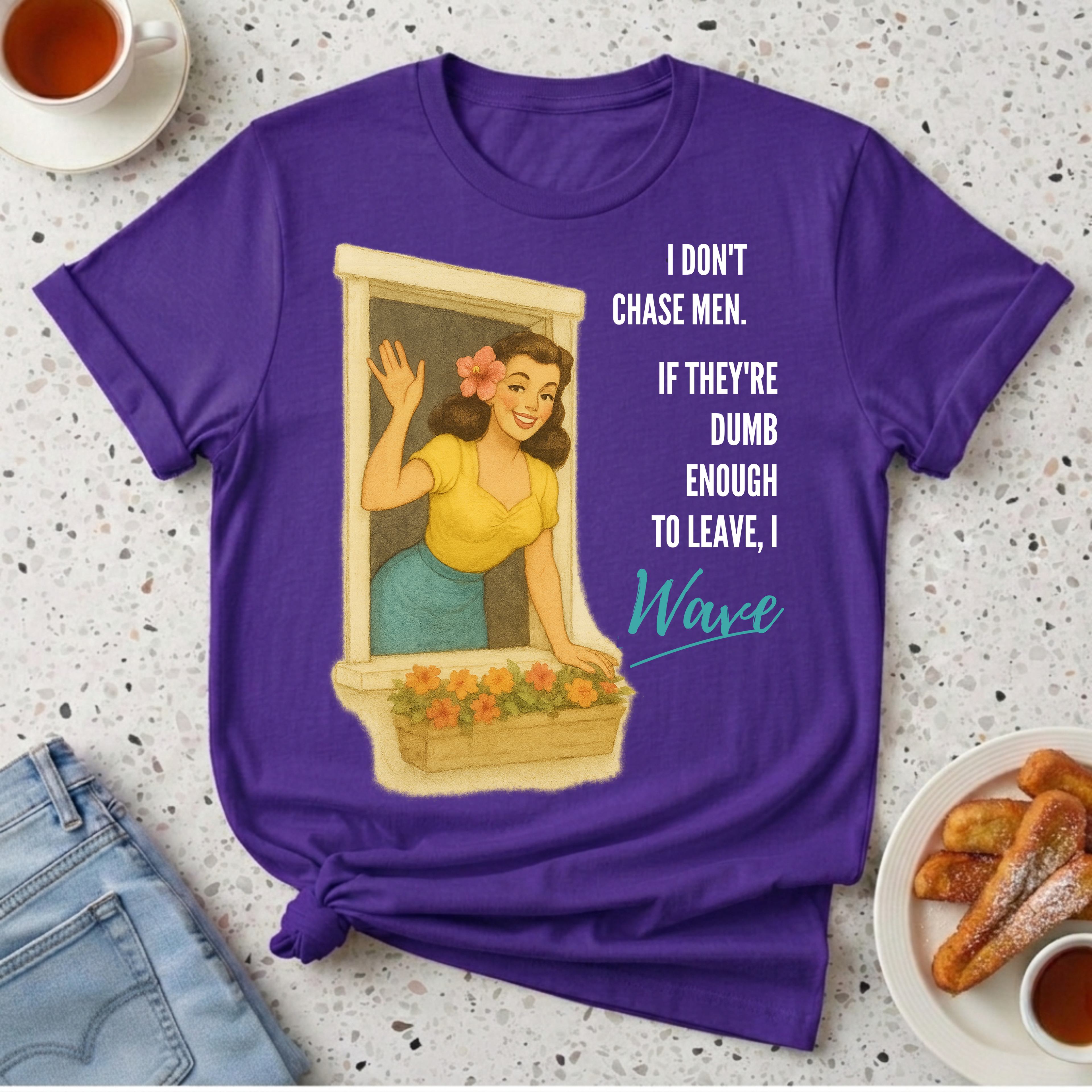 I Don't Chase Men T-Shirt