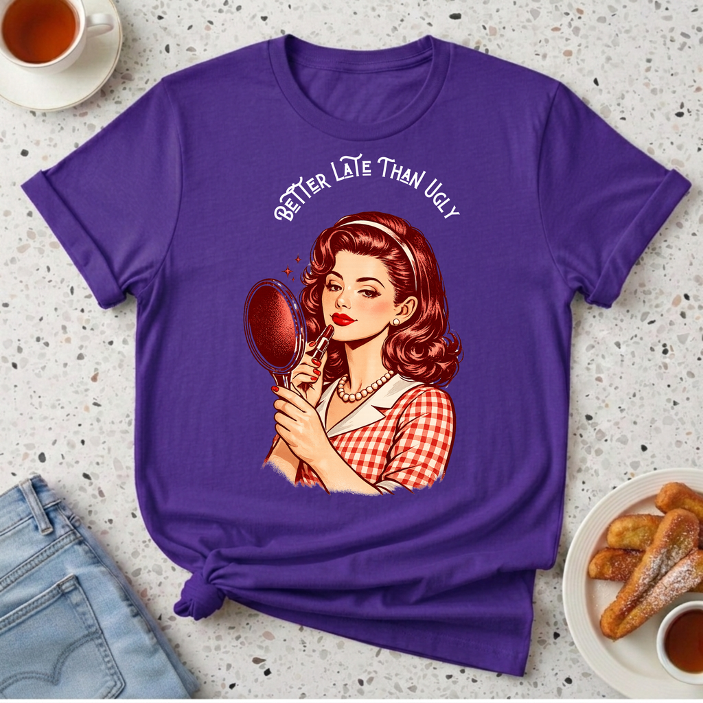 Better Late Than Ugly T-Shirt