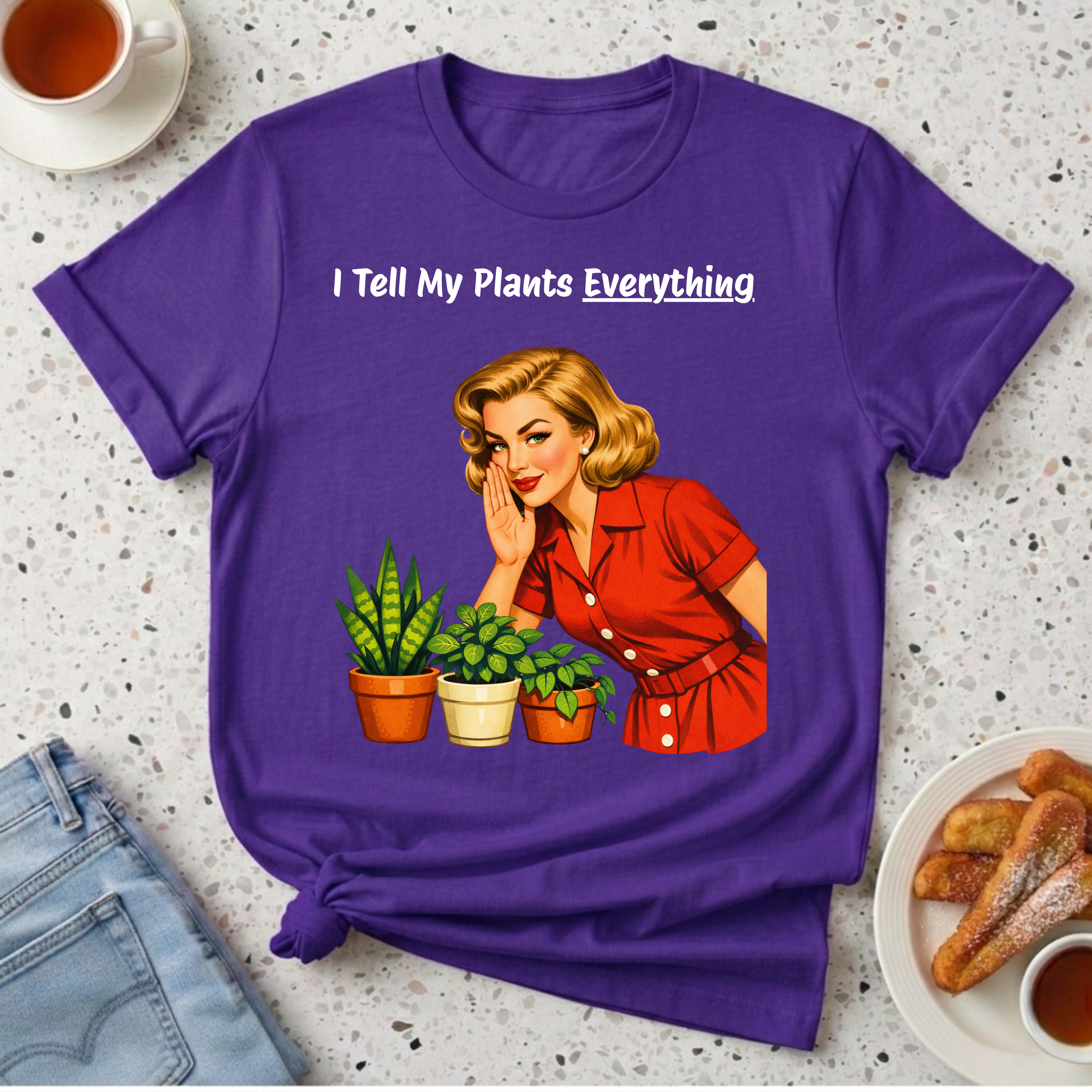 I Tell My Plants Everything T-Shirt