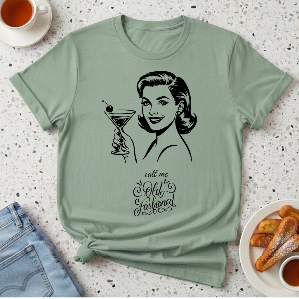 Call Me Old Fashioned Woman T-Shirt