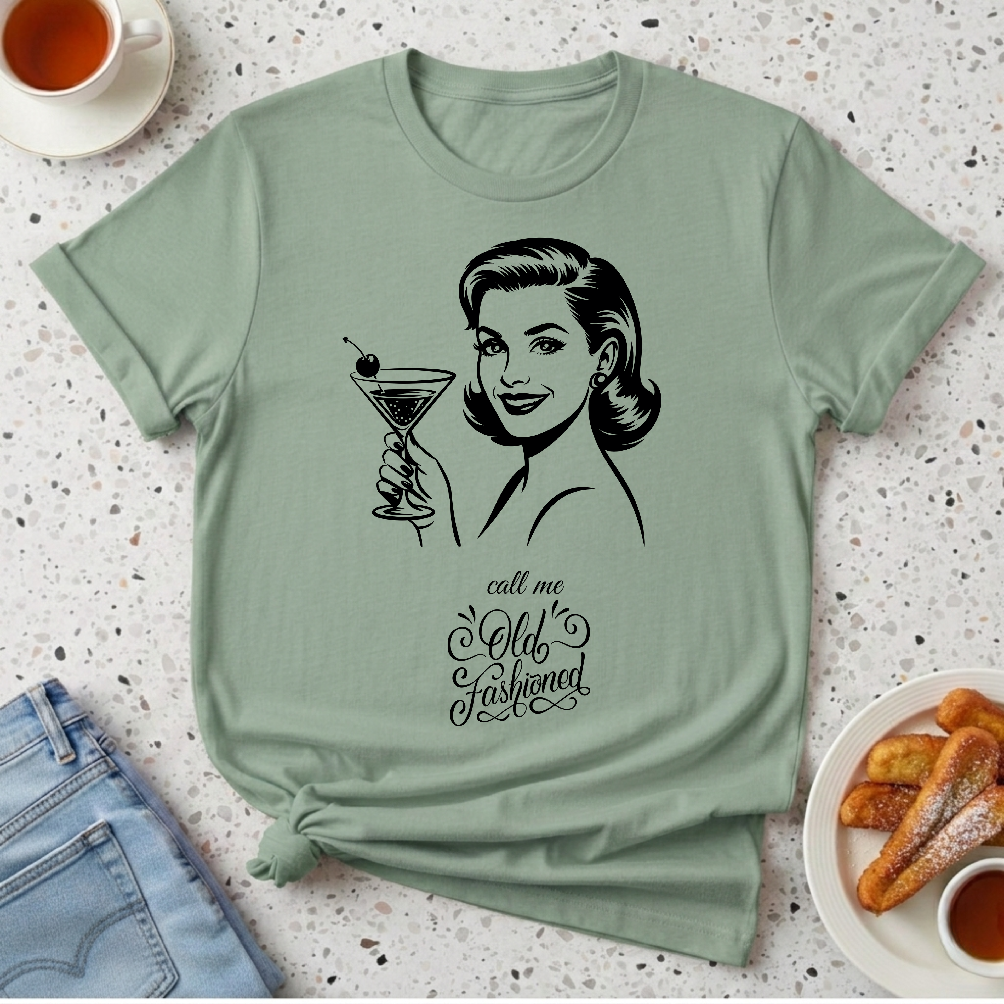 Call Me Old Fashioned Woman T-Shirt