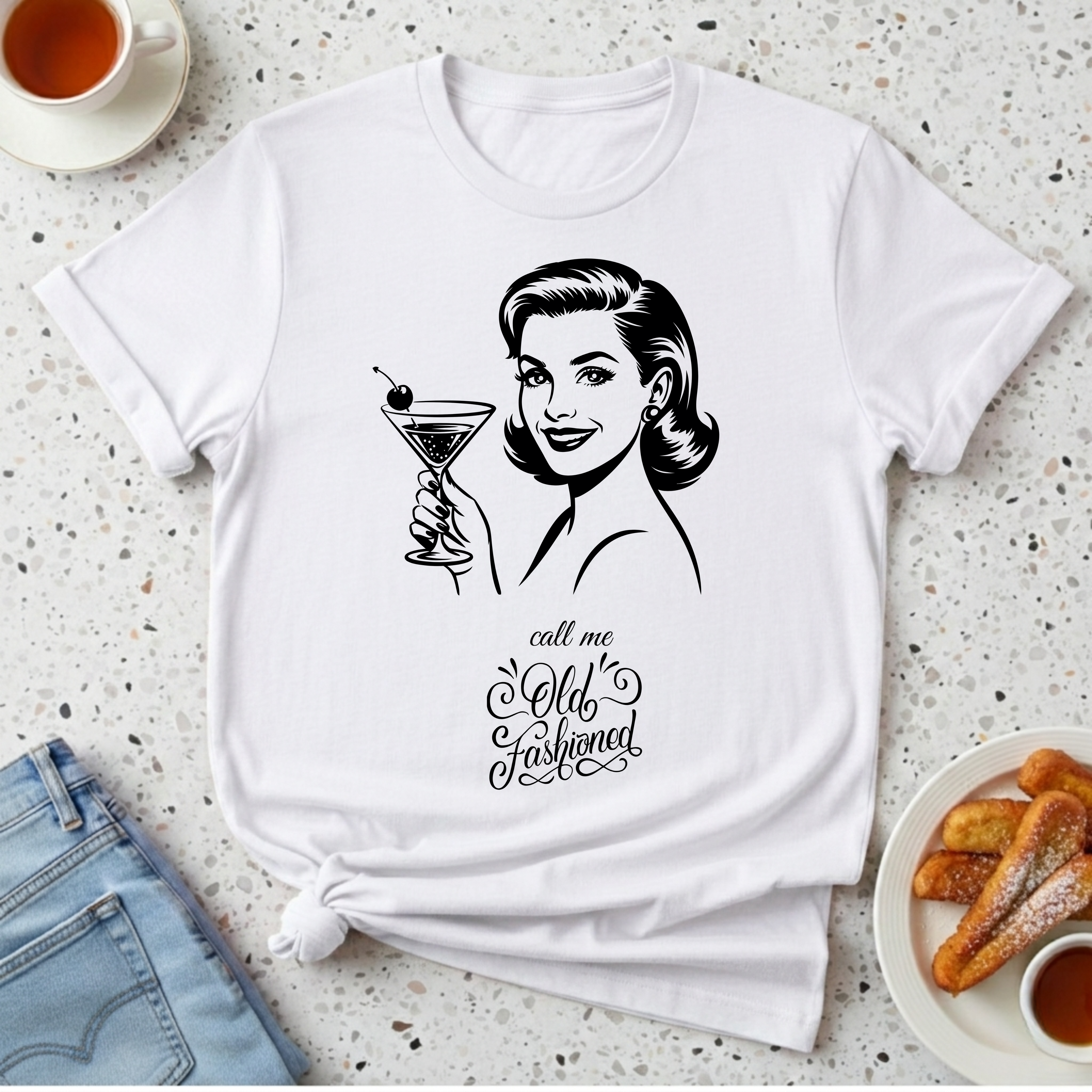 Call Me Old Fashioned Woman T-Shirt