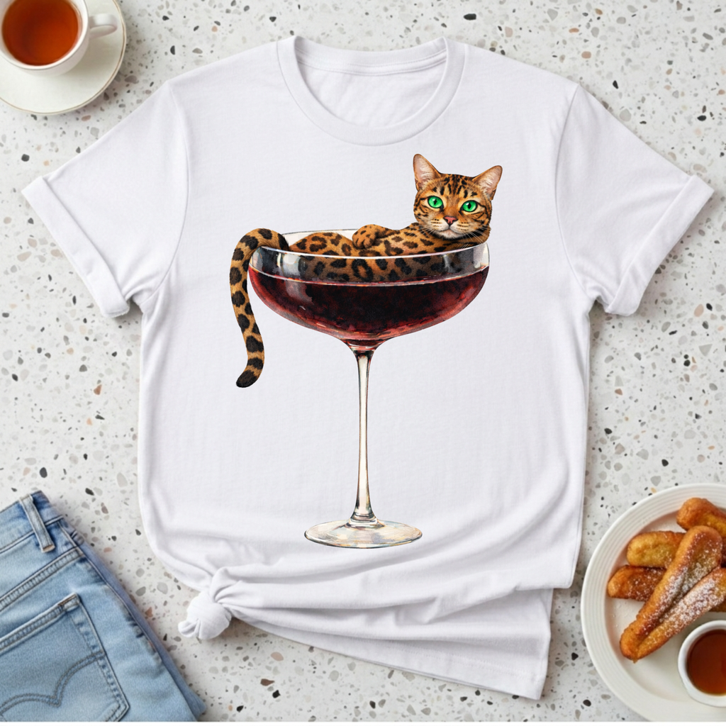 Cat in a Coupe T-Shirt
