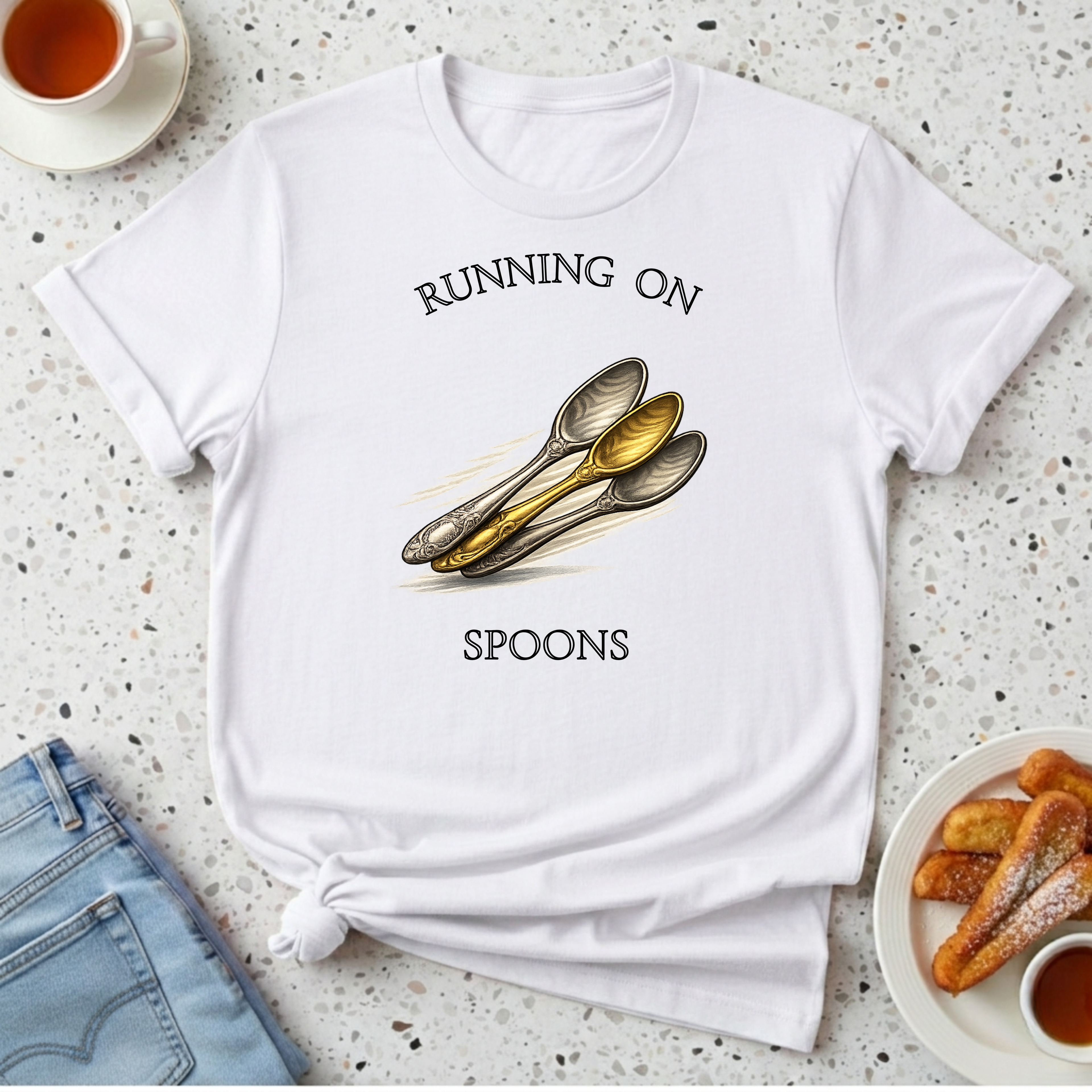 Running On Spoons T-Shirt