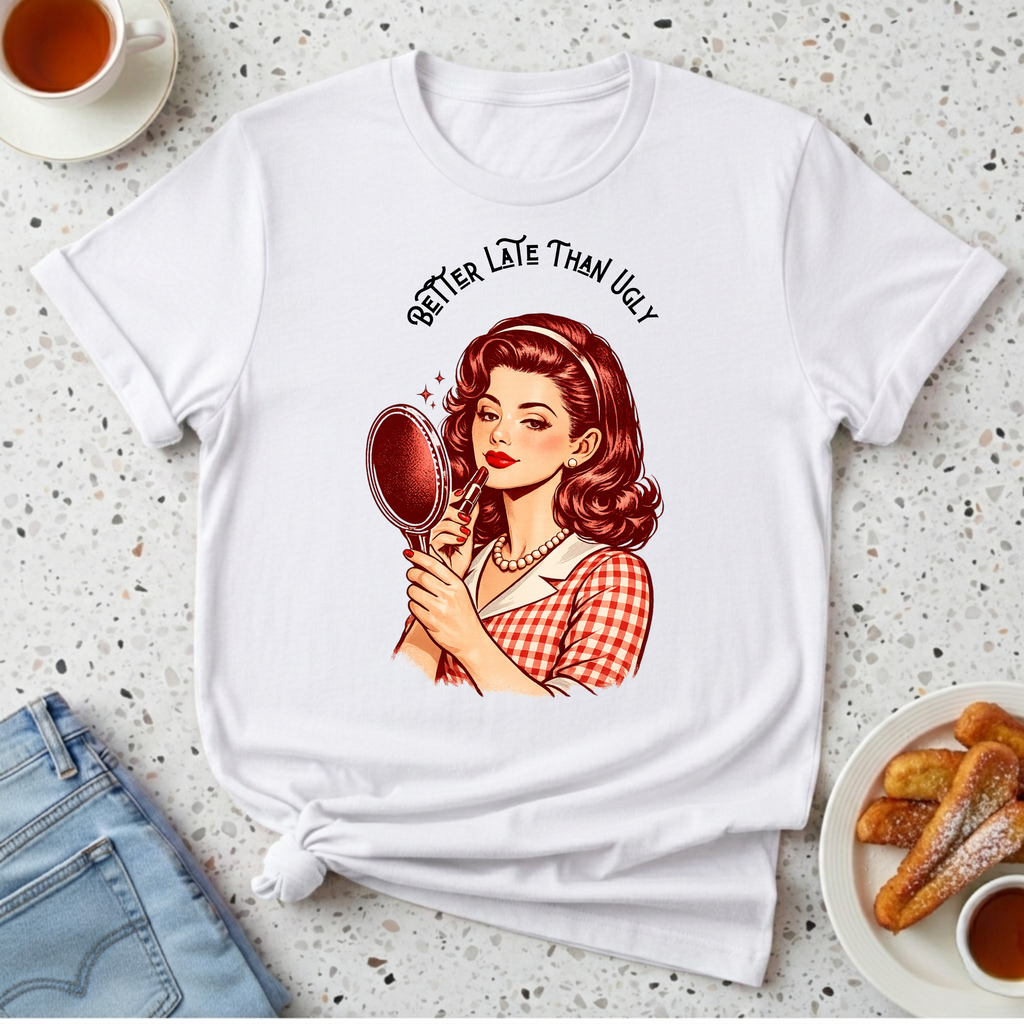 Better Late Than Ugly T-Shirt